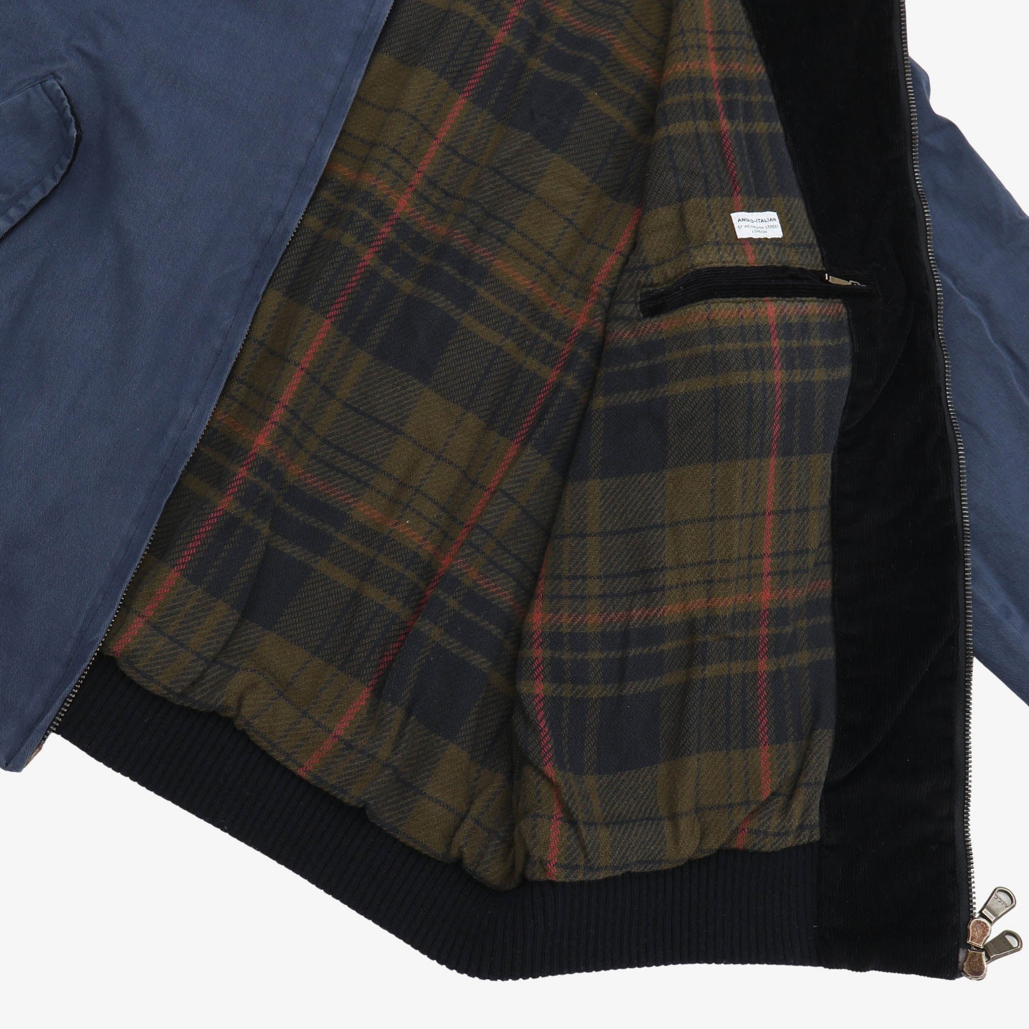 Suede Collar Bomber Jacket