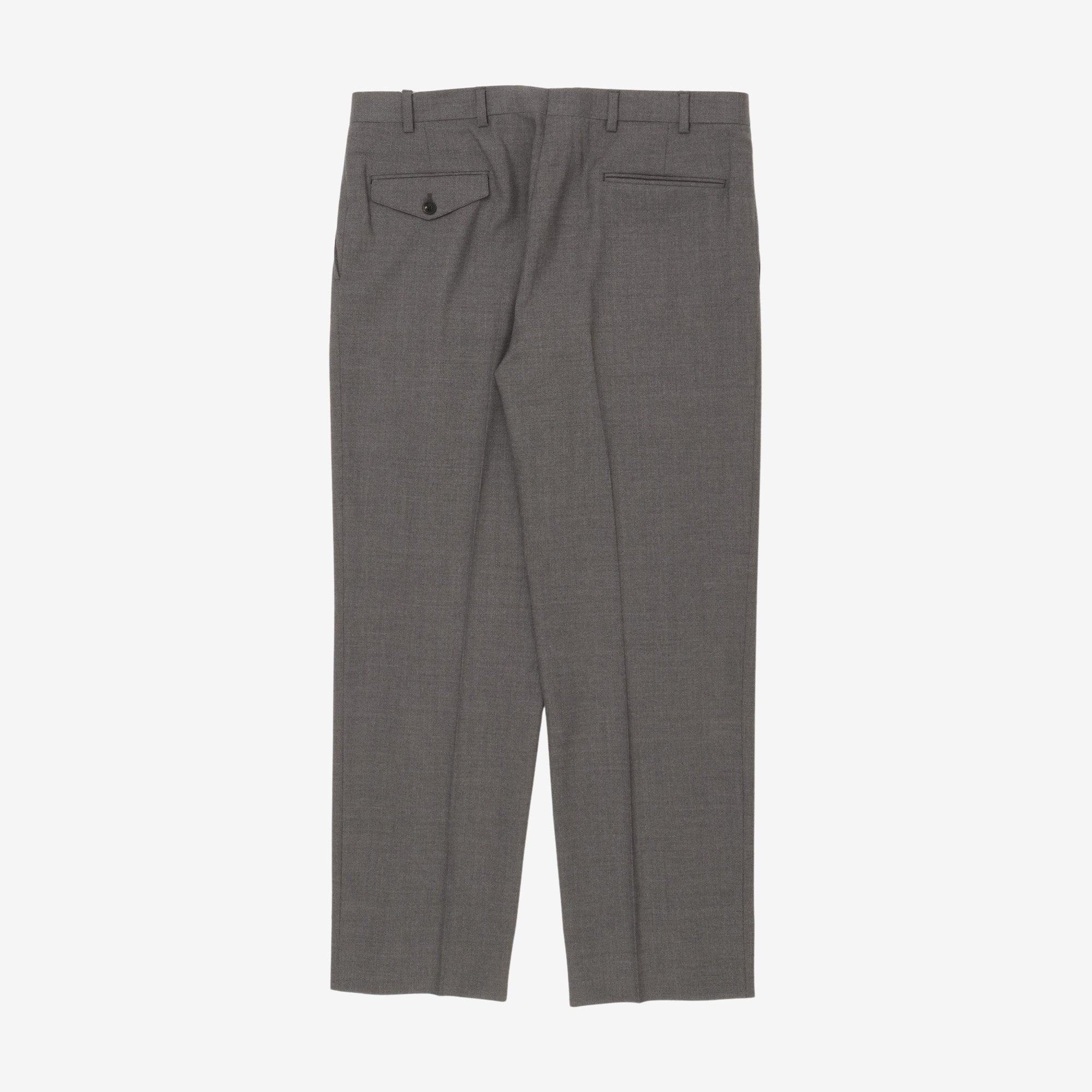 Waverly Pleated Wool Trousers (35W X 29.5L)