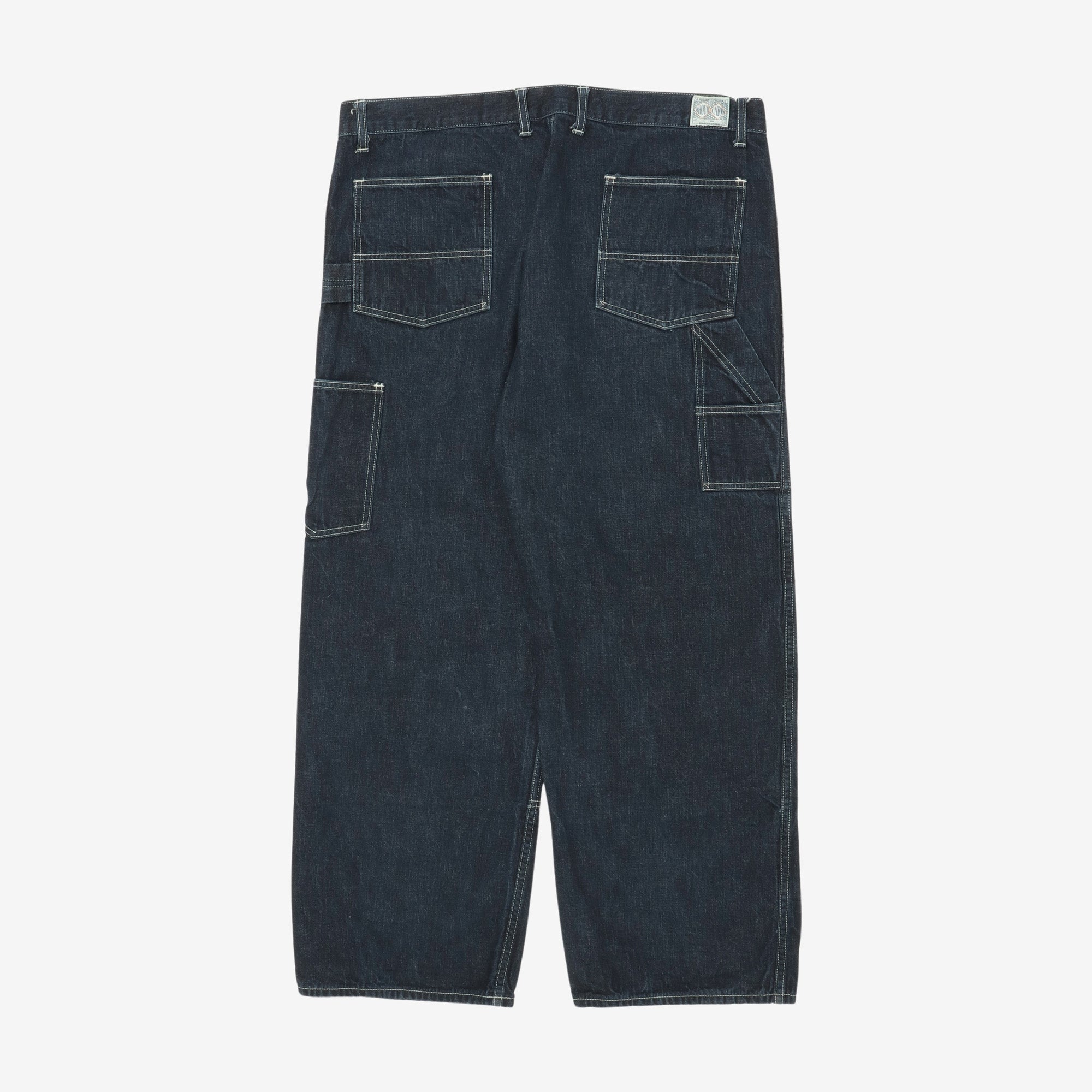 Double Knee Denim Work Trousers (37W X 27.5L)