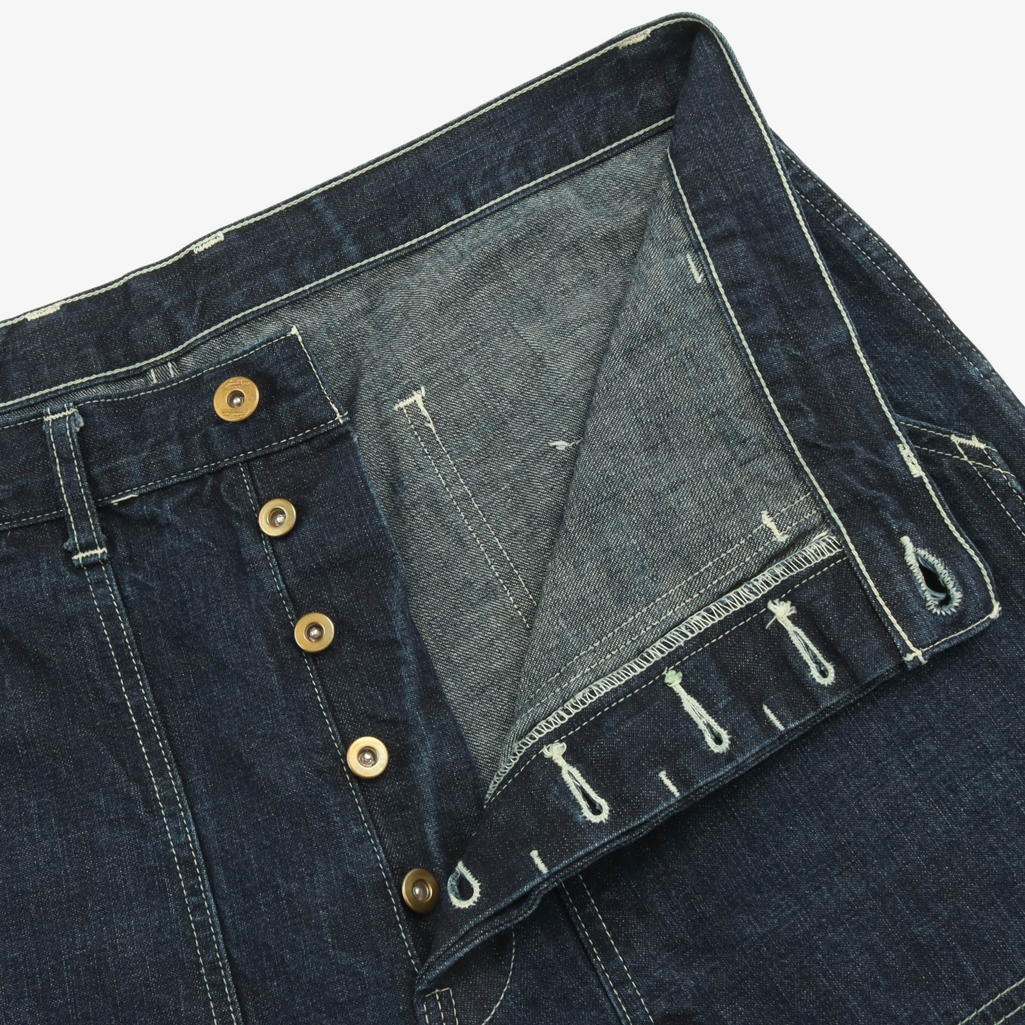 Double Knee Denim Work Trousers (37W X 27.5L)