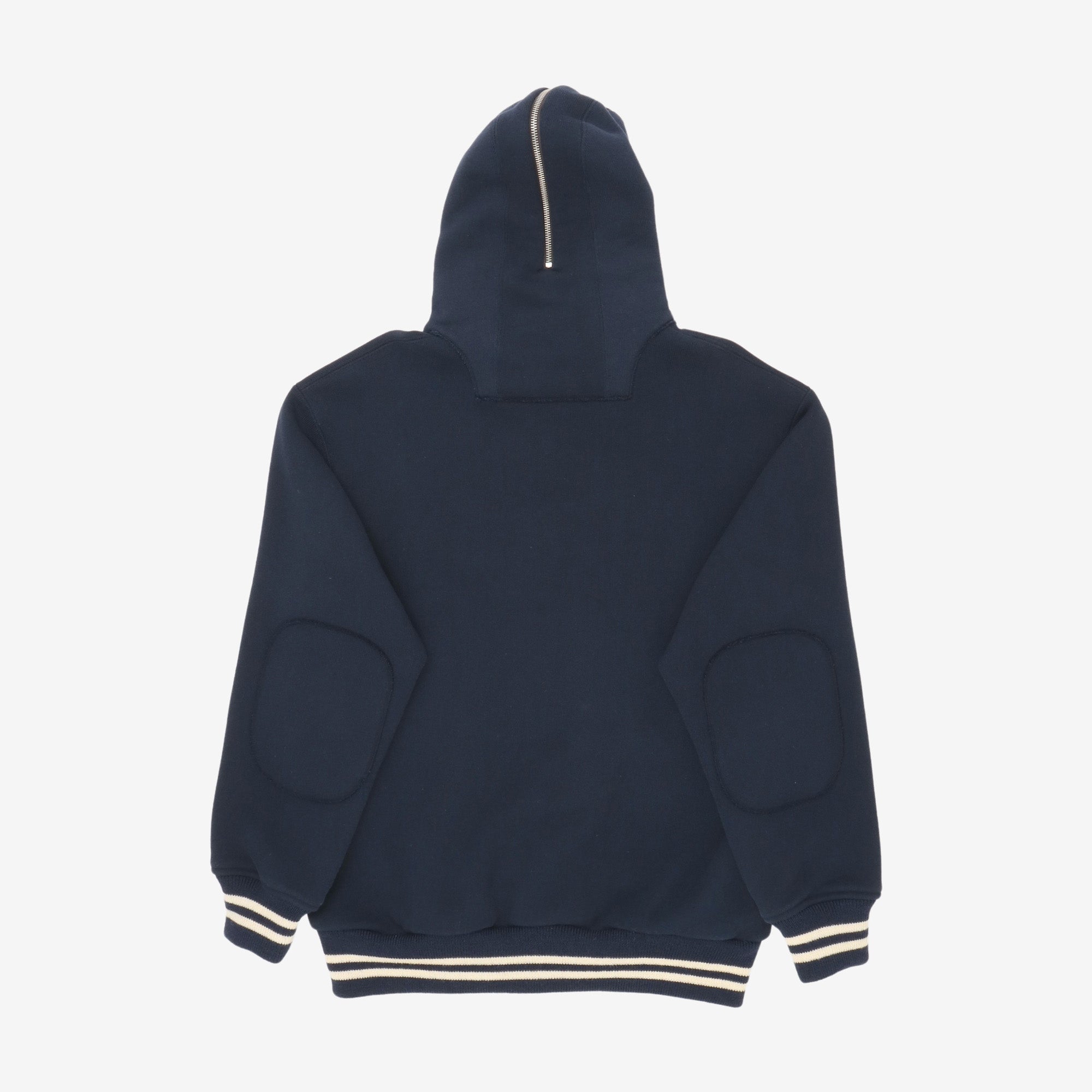 Snap Button Hooded Sweatshirt