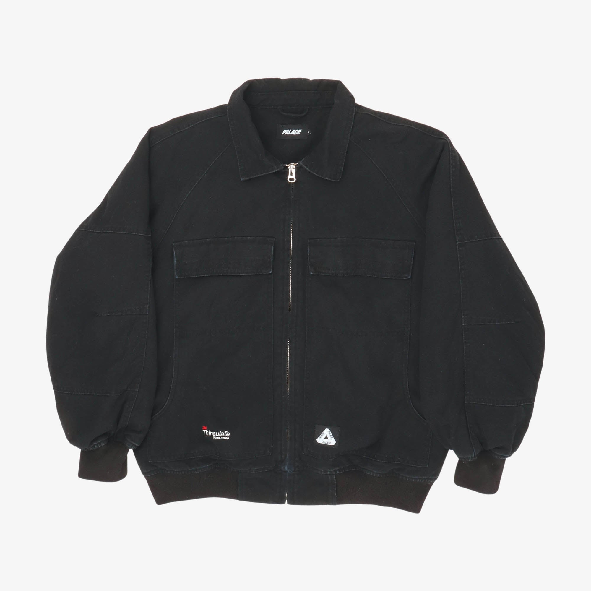 Heavy Canvas Bomber Jacket