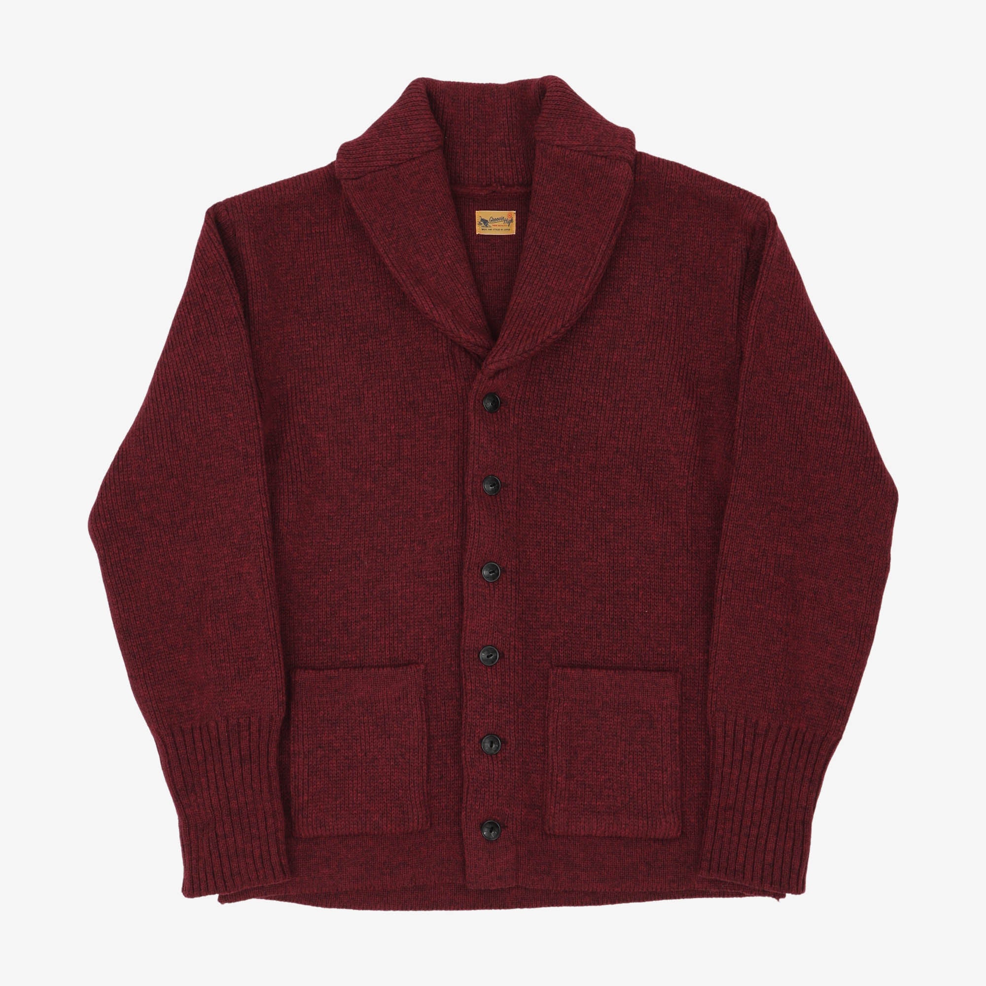 30s Shawl Collar Cardigan