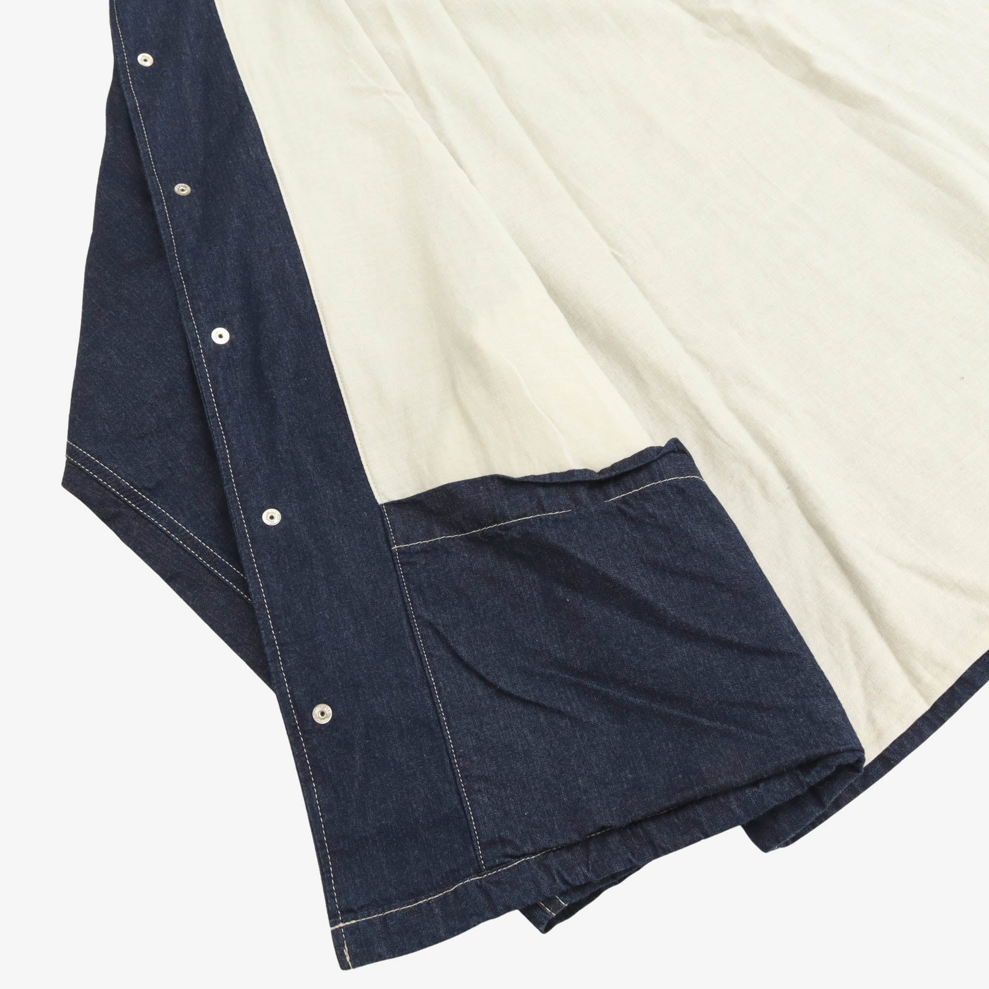 Jacquard Denim Coach Jacket