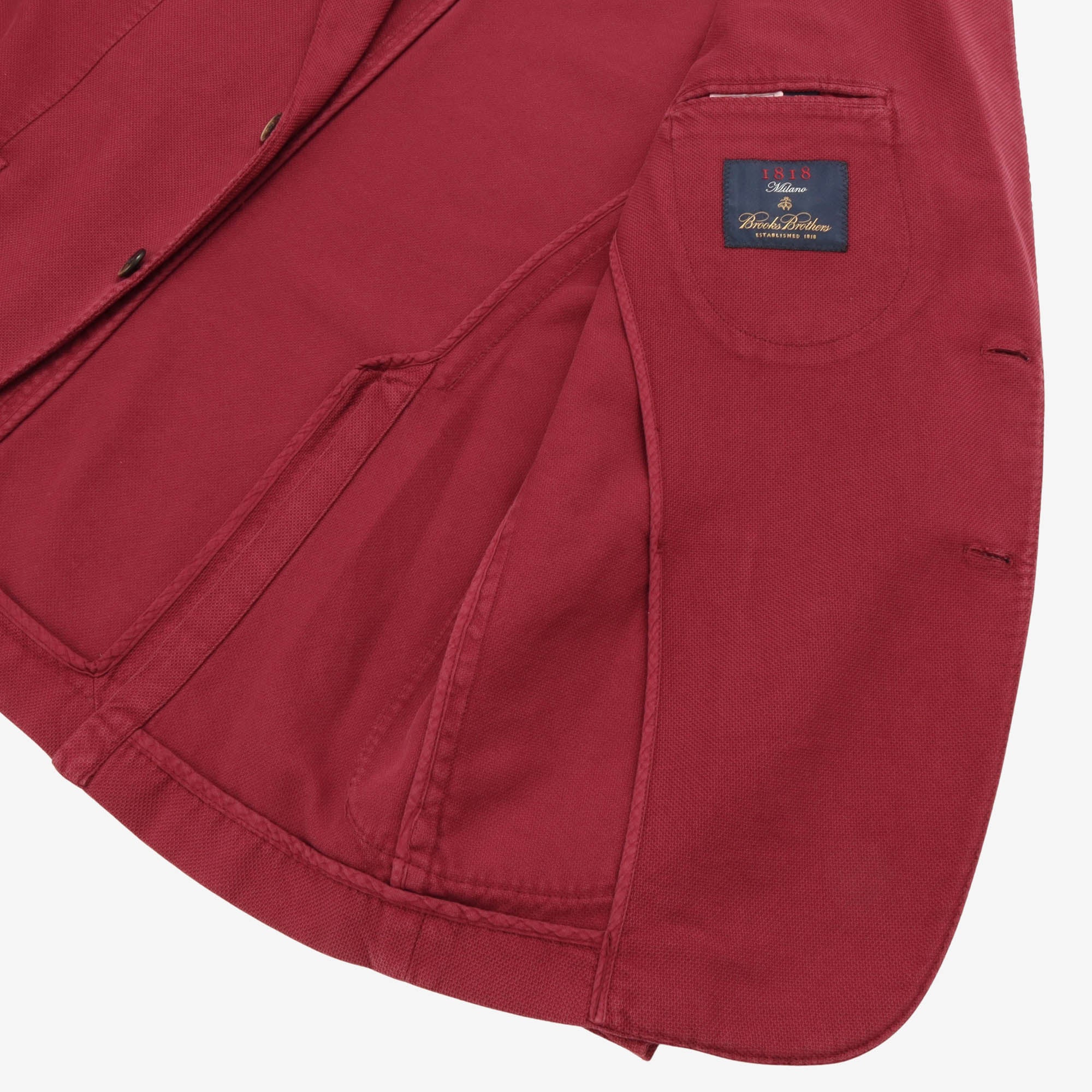 Overdyed Unconstructed Blazer