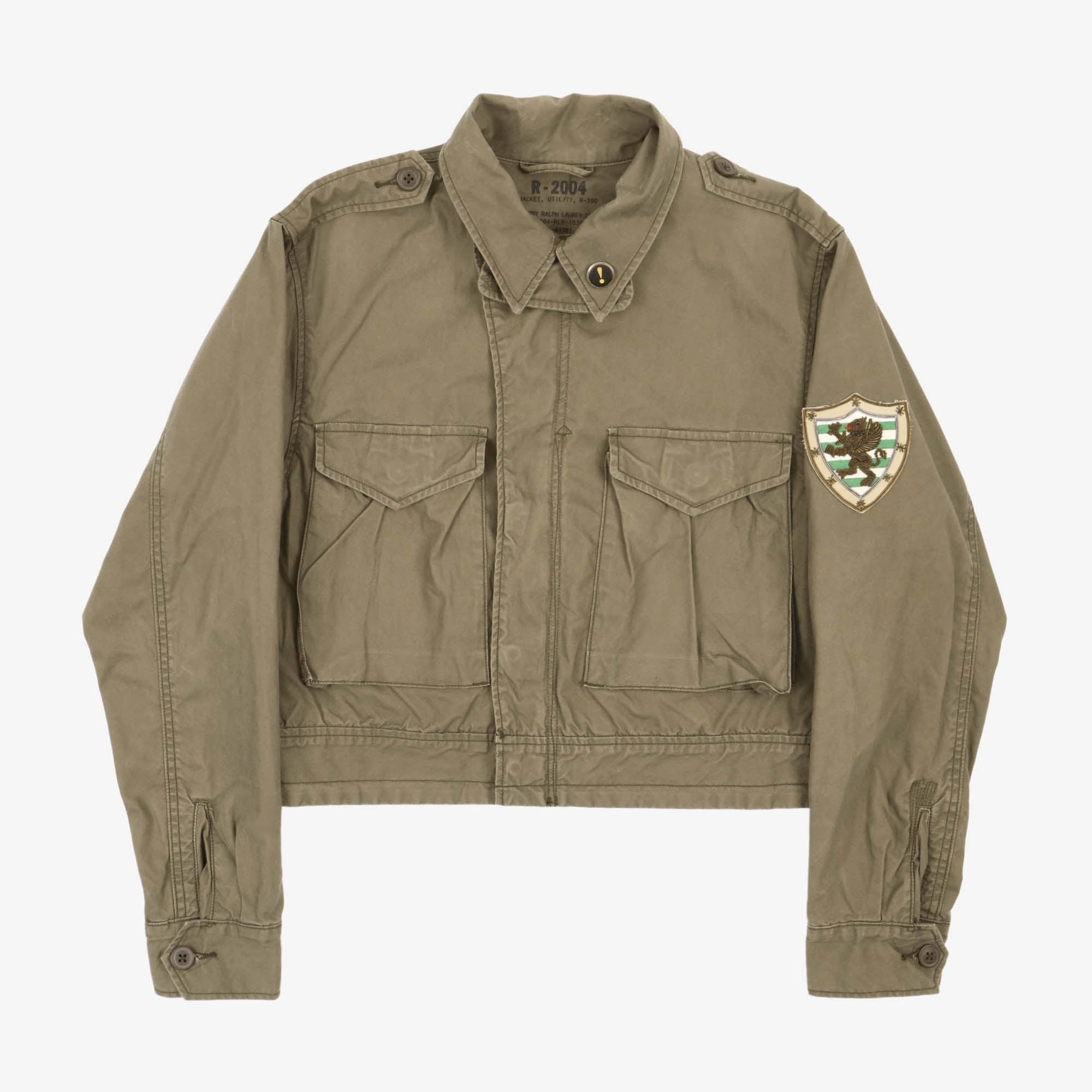 Women's Cropped Utility Jacket