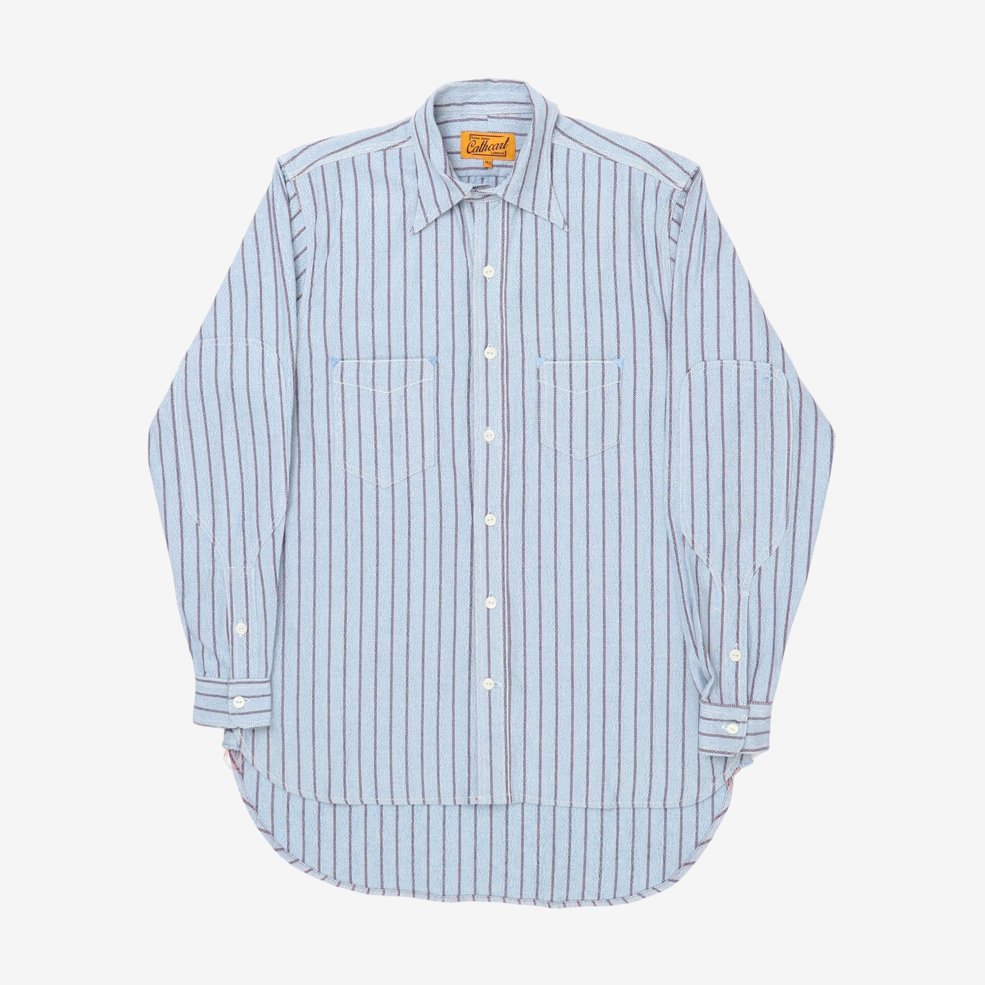 Striped Work Shirt