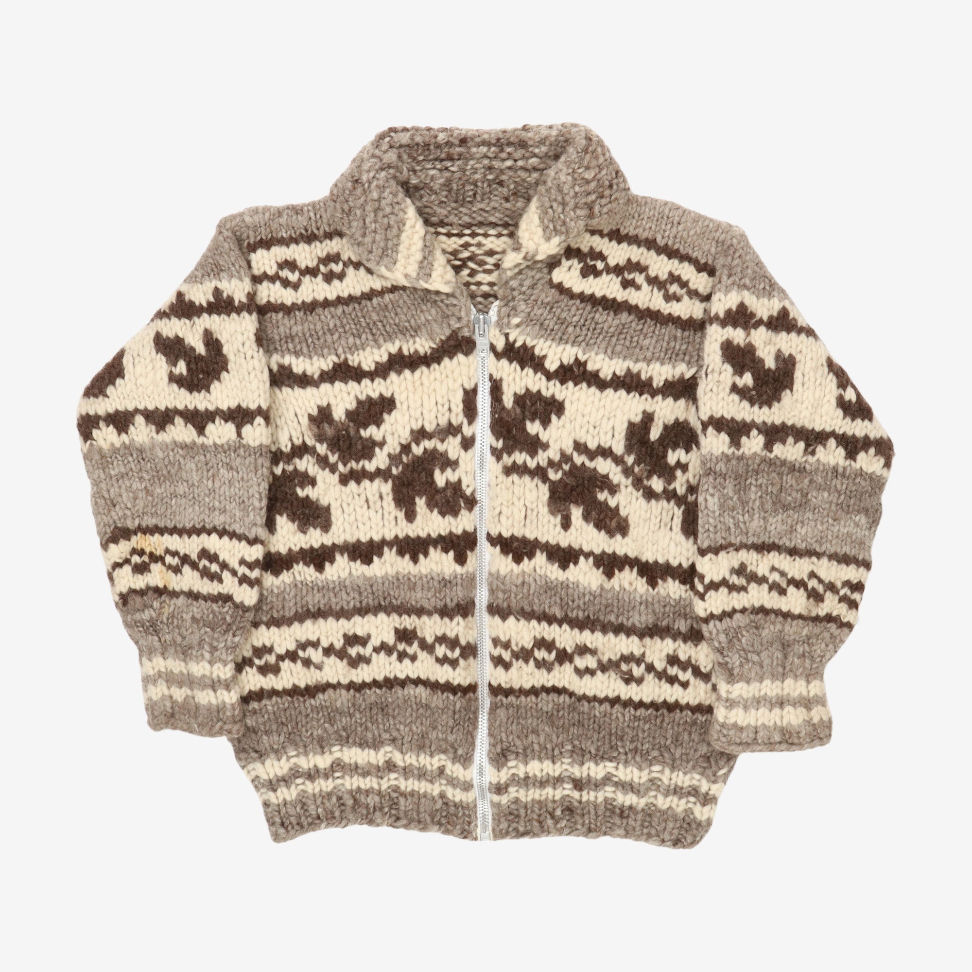 Cowichan Zip Knit