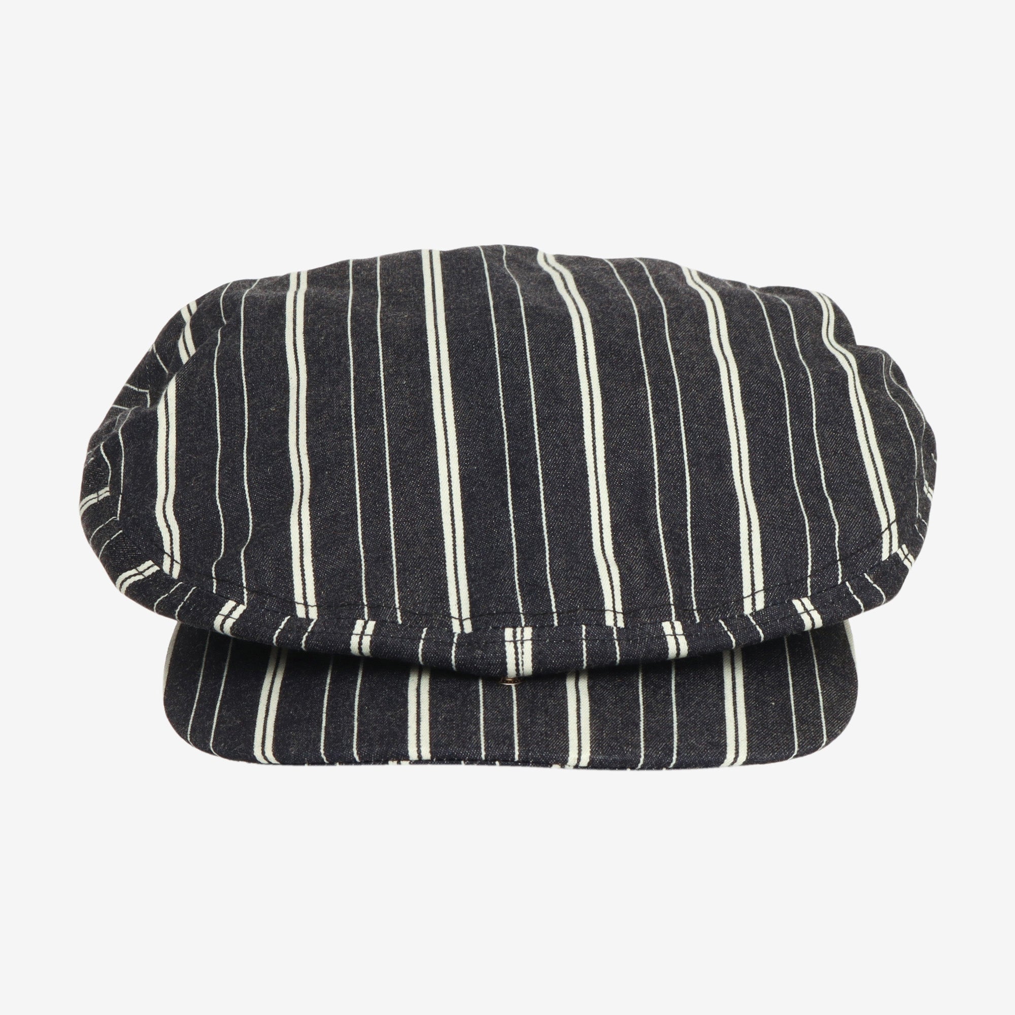 Striped Flat Cap