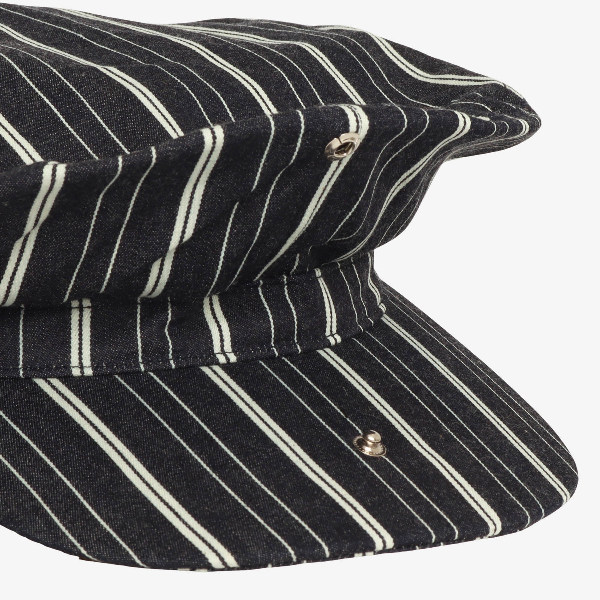 Striped Flat Cap