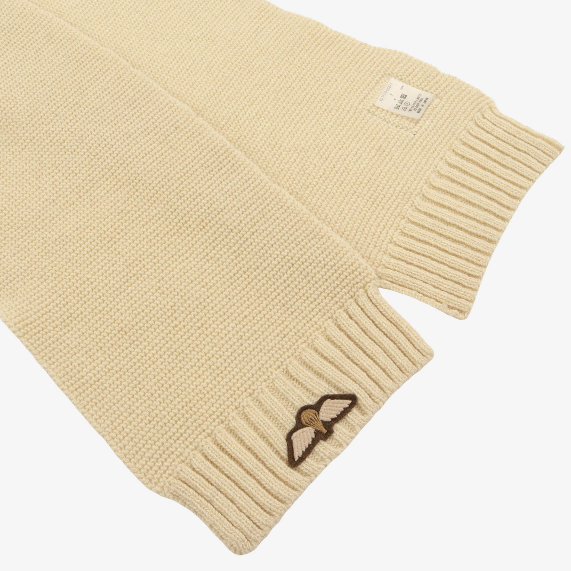 1949 Wool Knit Scarf