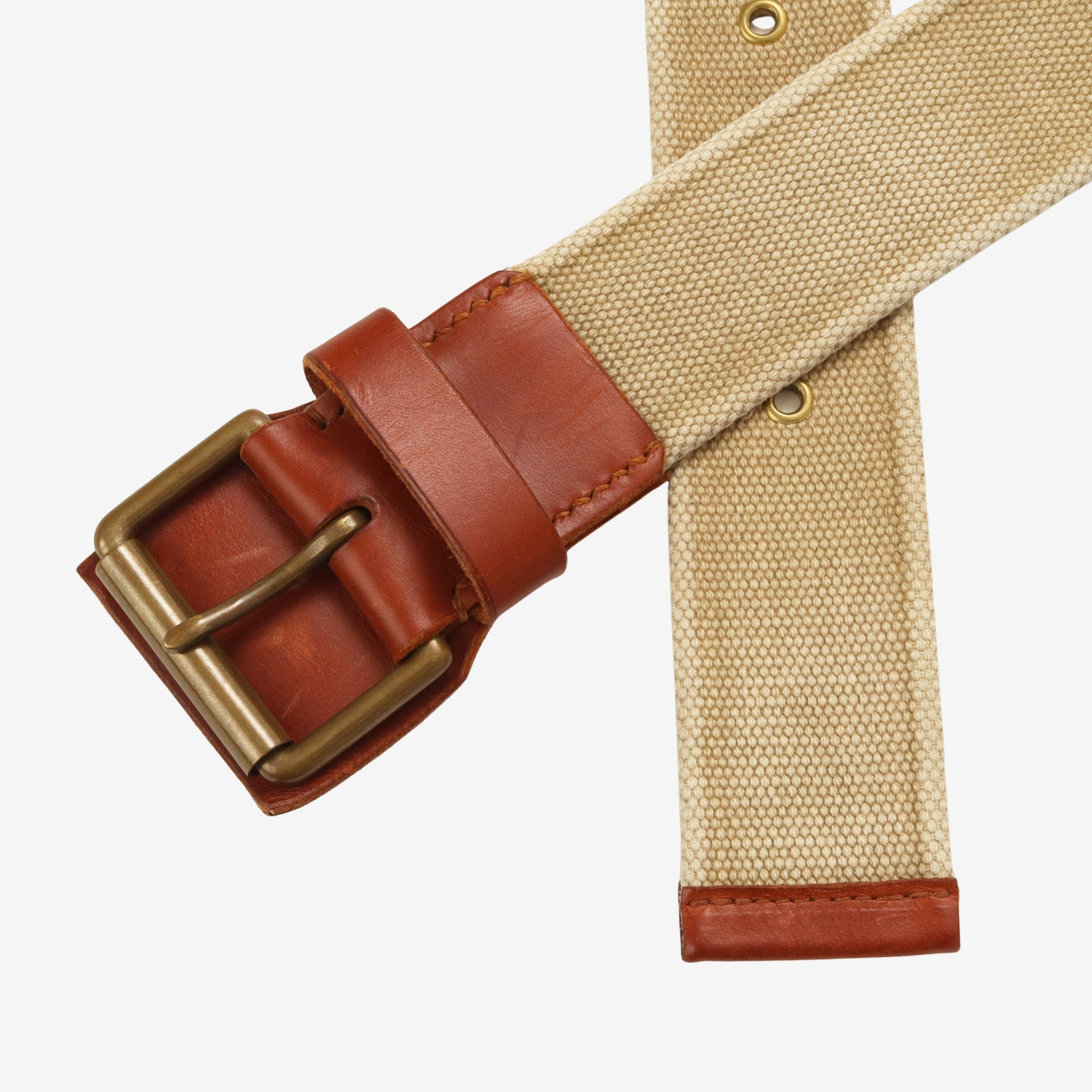 Canvas Military Roller Buckle Belt