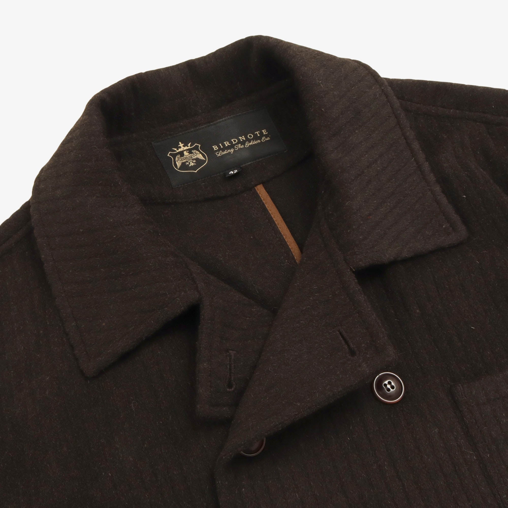 Wool Blend DB Belted Jacket