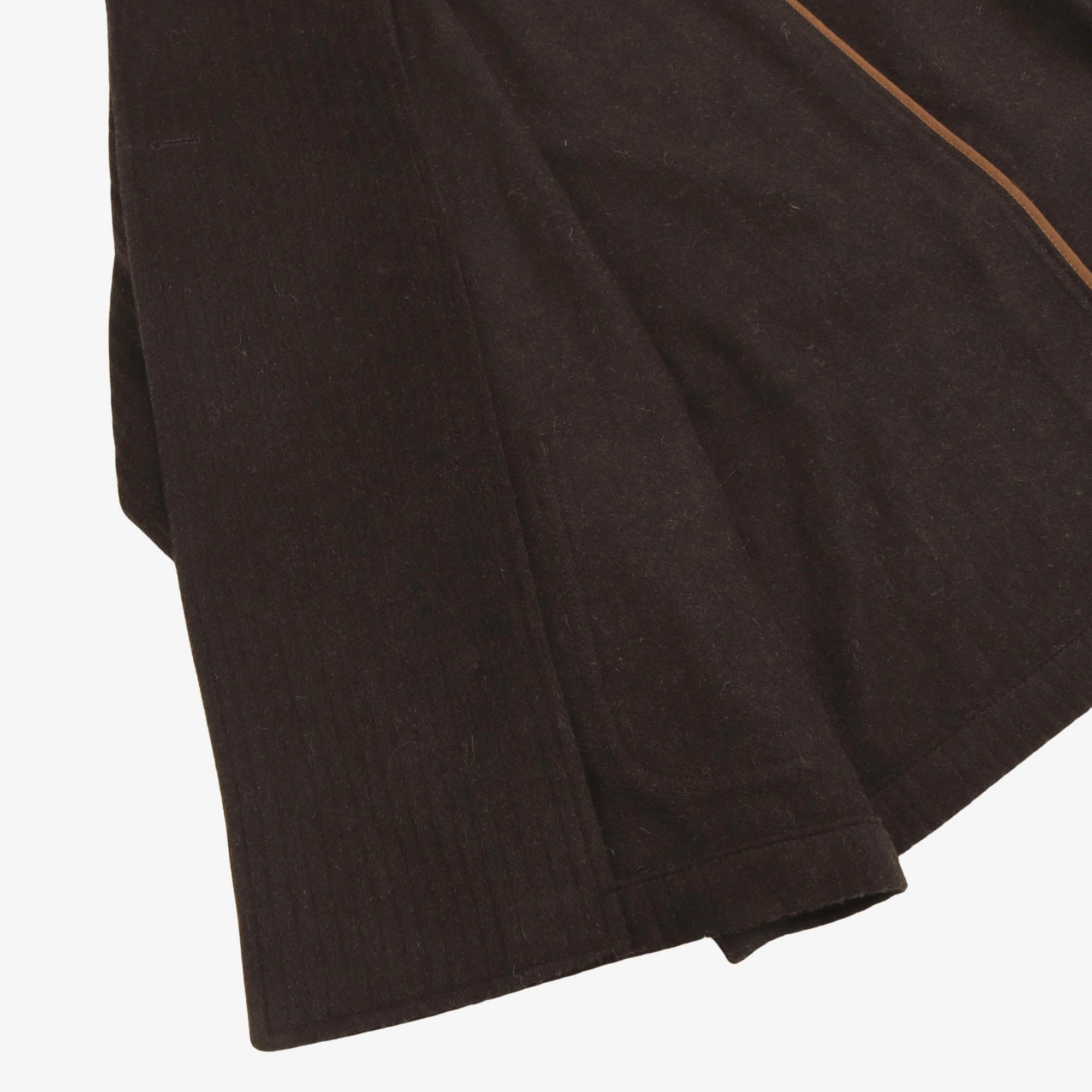 Wool Blend DB Belted Jacket
