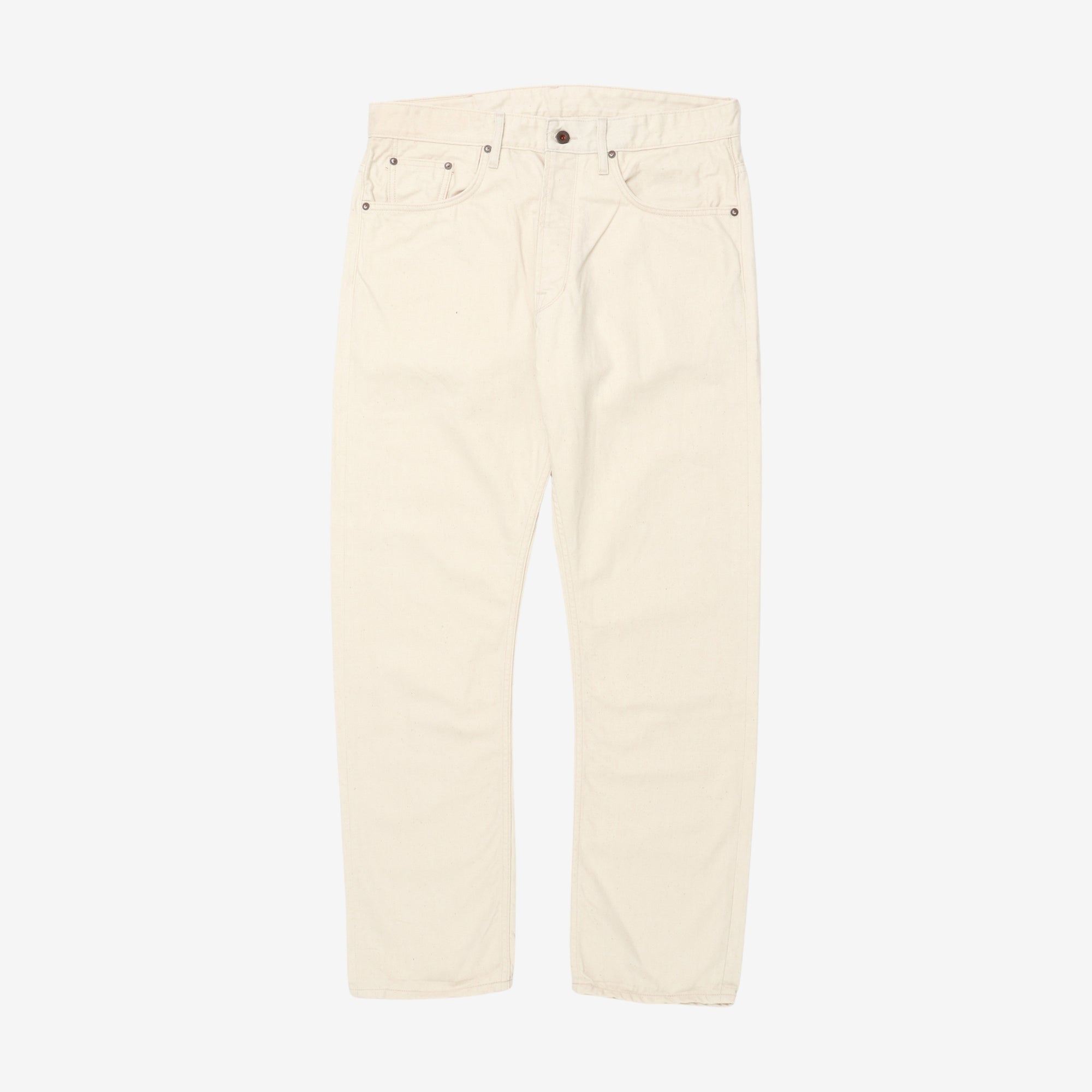 X105 Modern Straight Leg 12Oz Selvedge Jeans (37W X 32.5L)