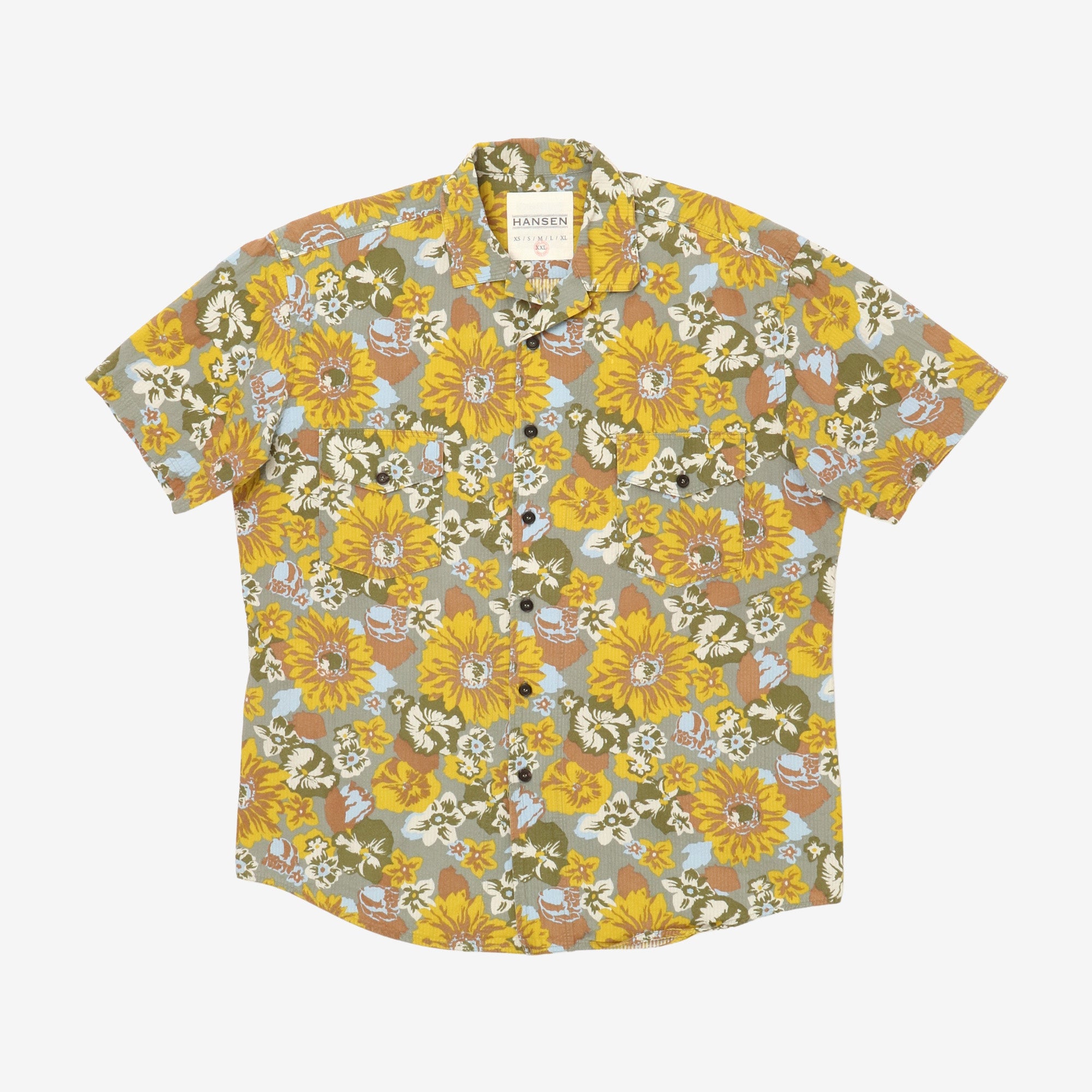 Floral Camp Collar Shirt