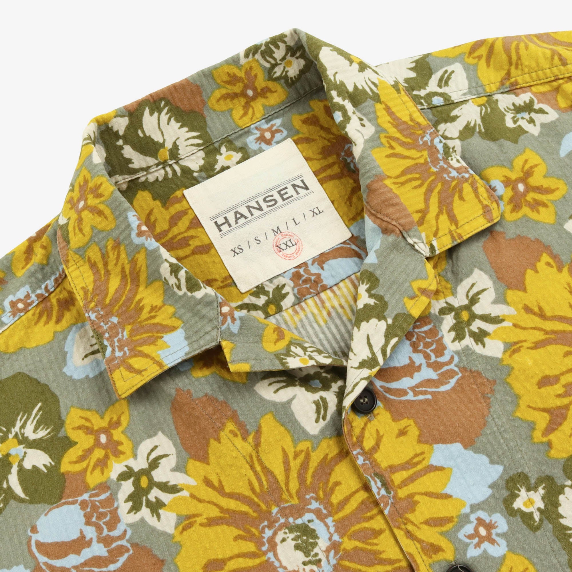 Floral Camp Collar Shirt