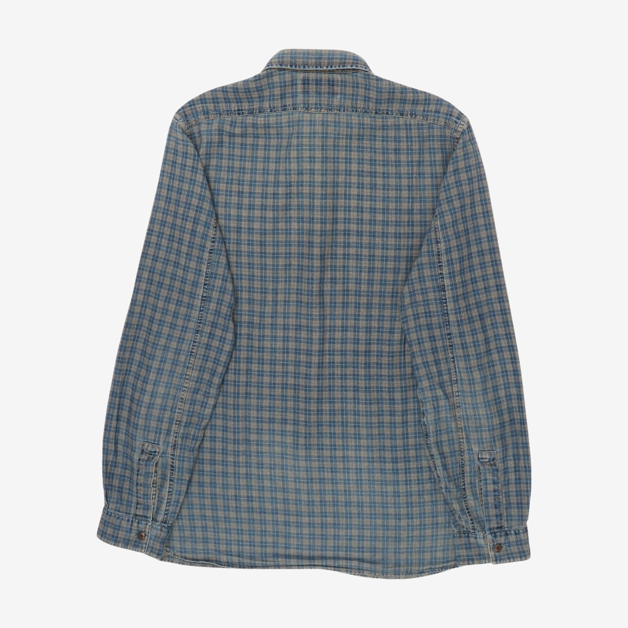 Indigo Plaid Shirt