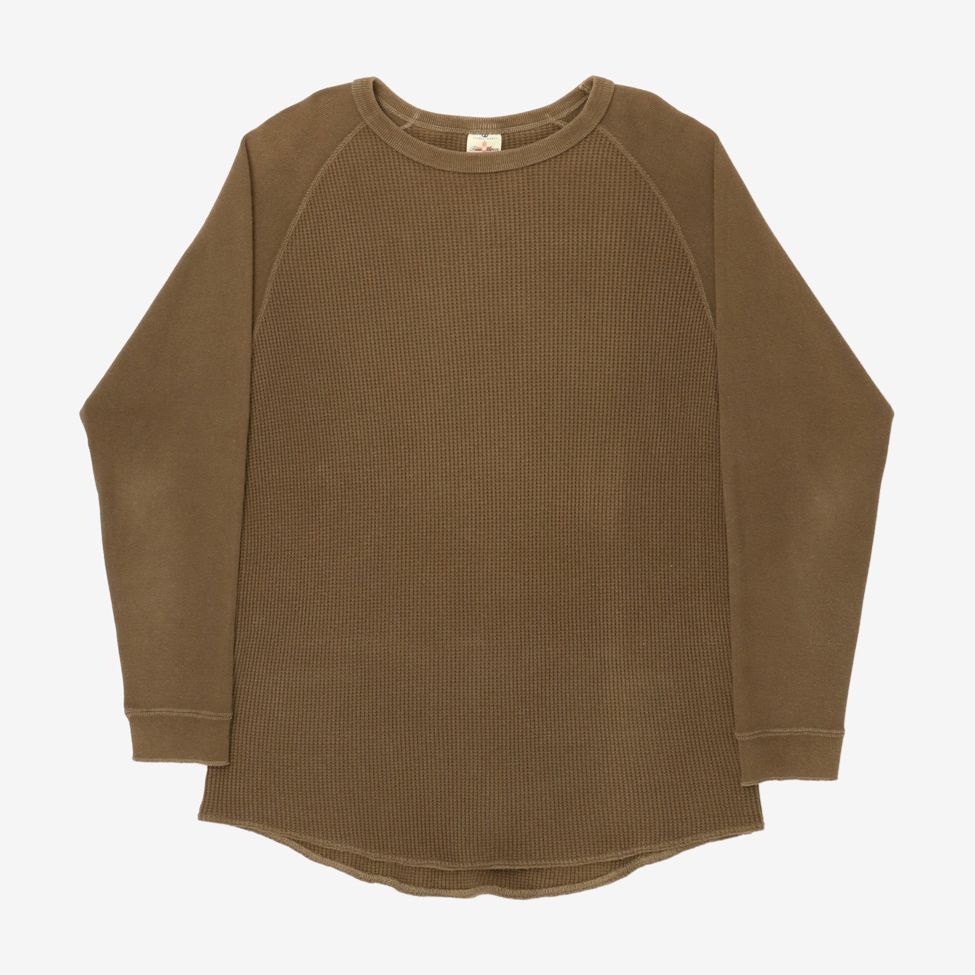 Waffle Knit LS Top
