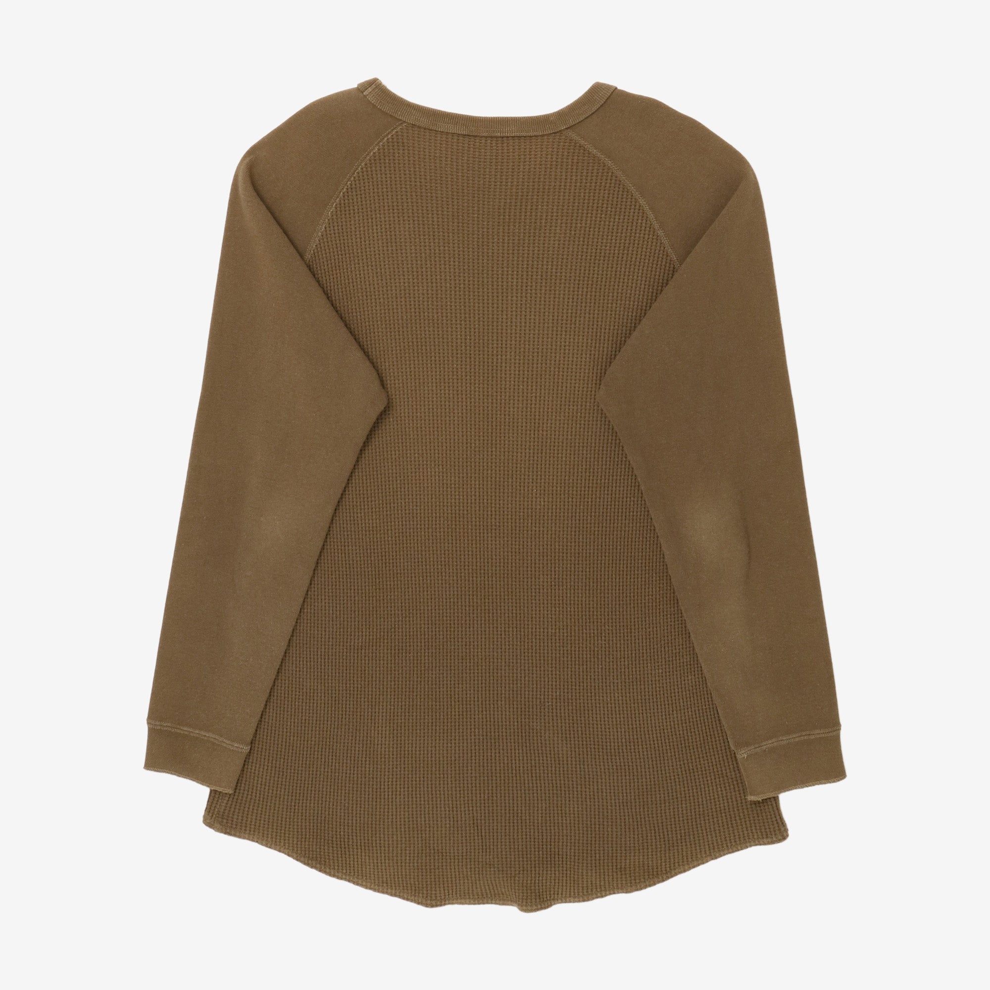 Waffle Knit LS Top
