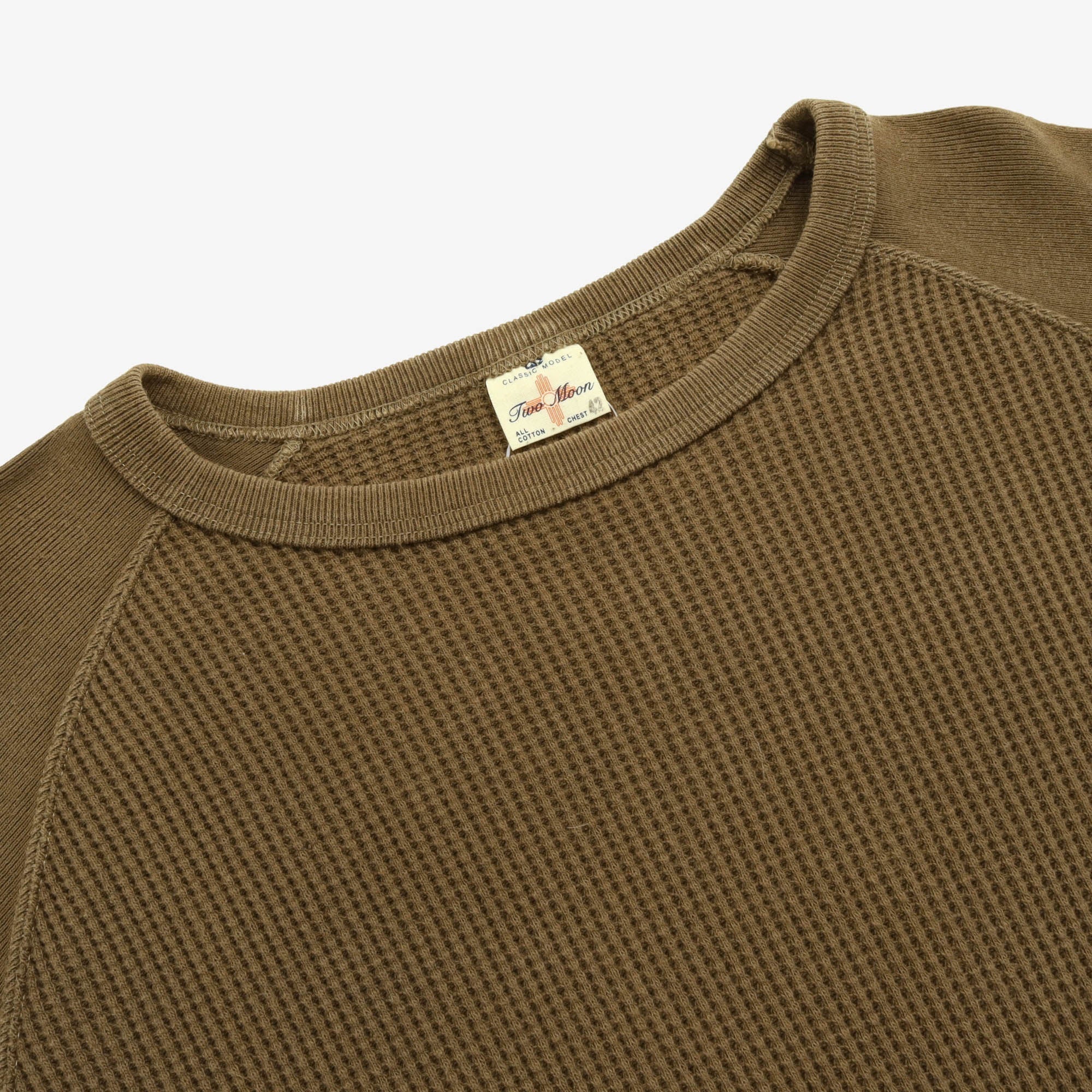 Waffle Knit LS Top