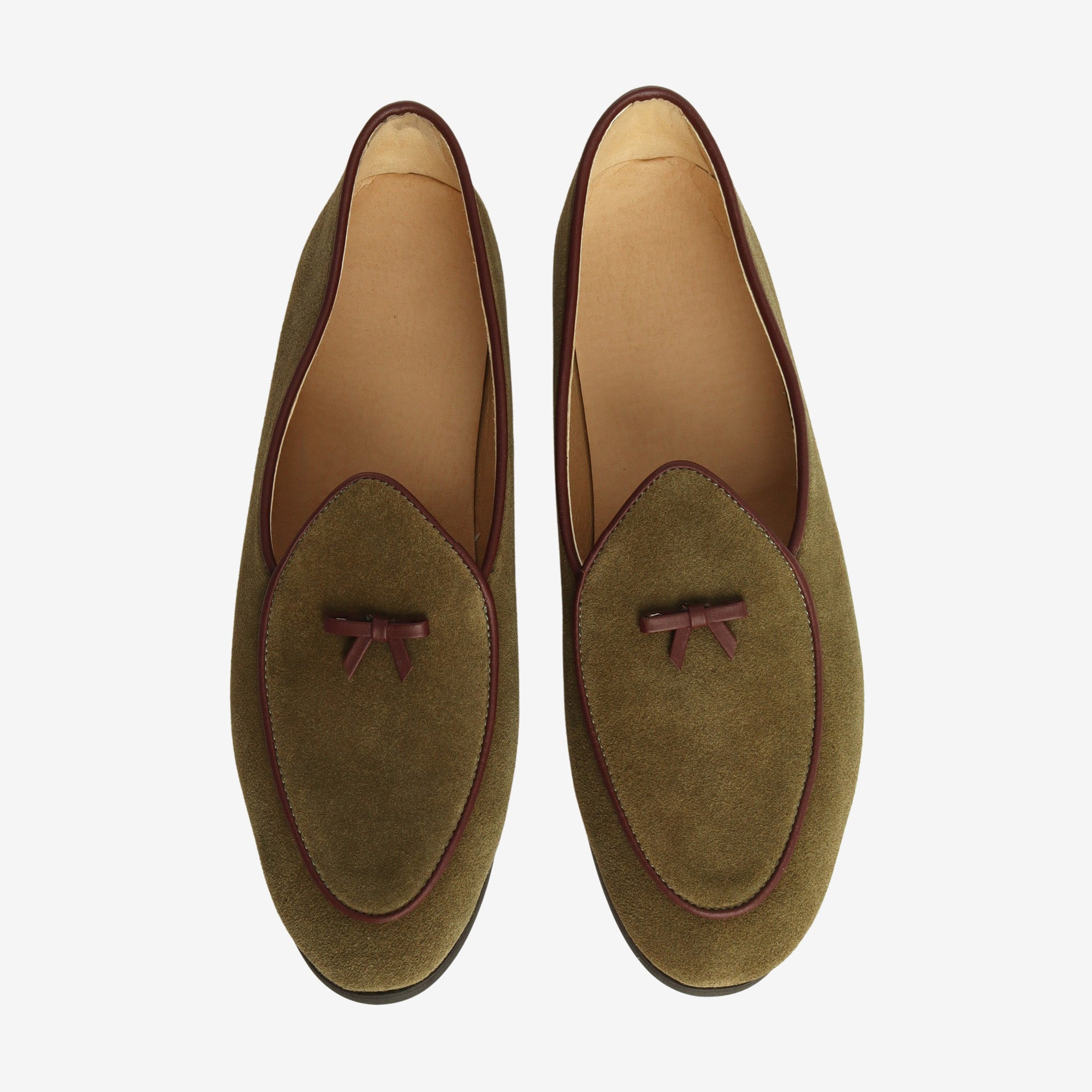 Suede Tencit Belgium Loafers