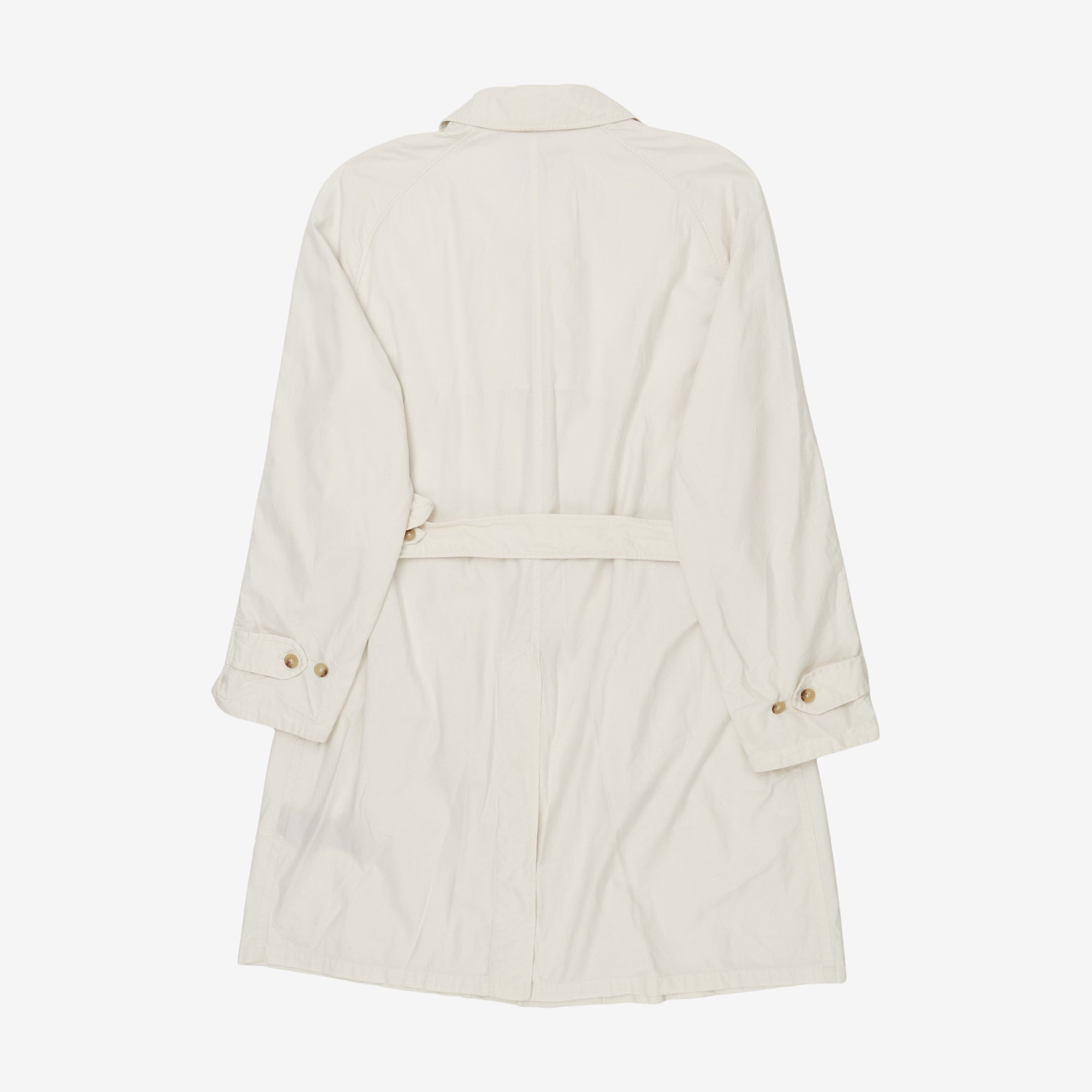 Belted Raglan Coat