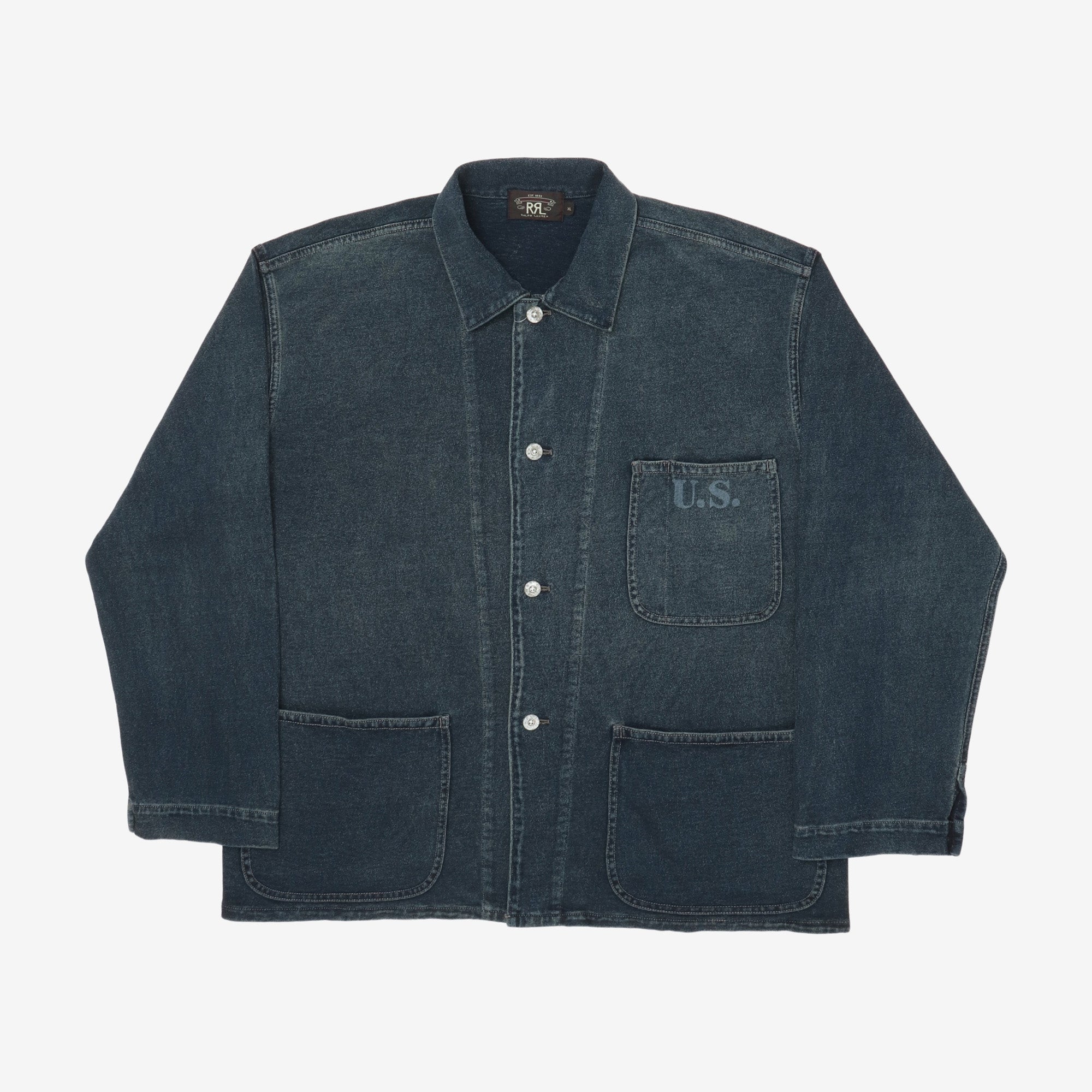 Indigo Jersey Jacket