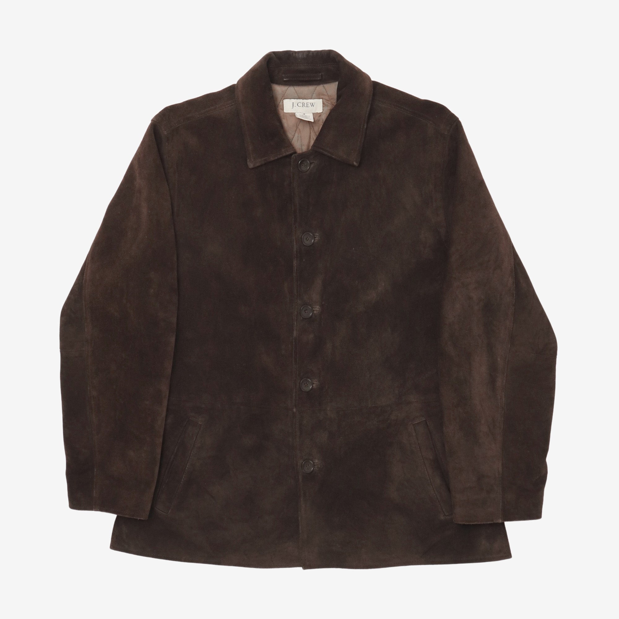 Vintage Suede Car Coat