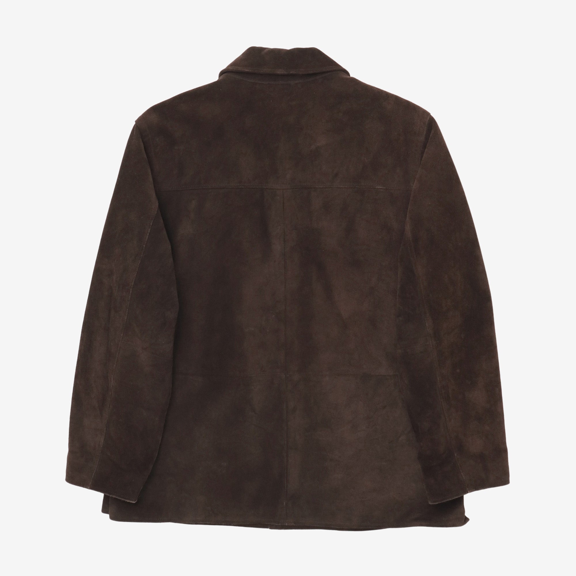 Vintage Suede Car Coat