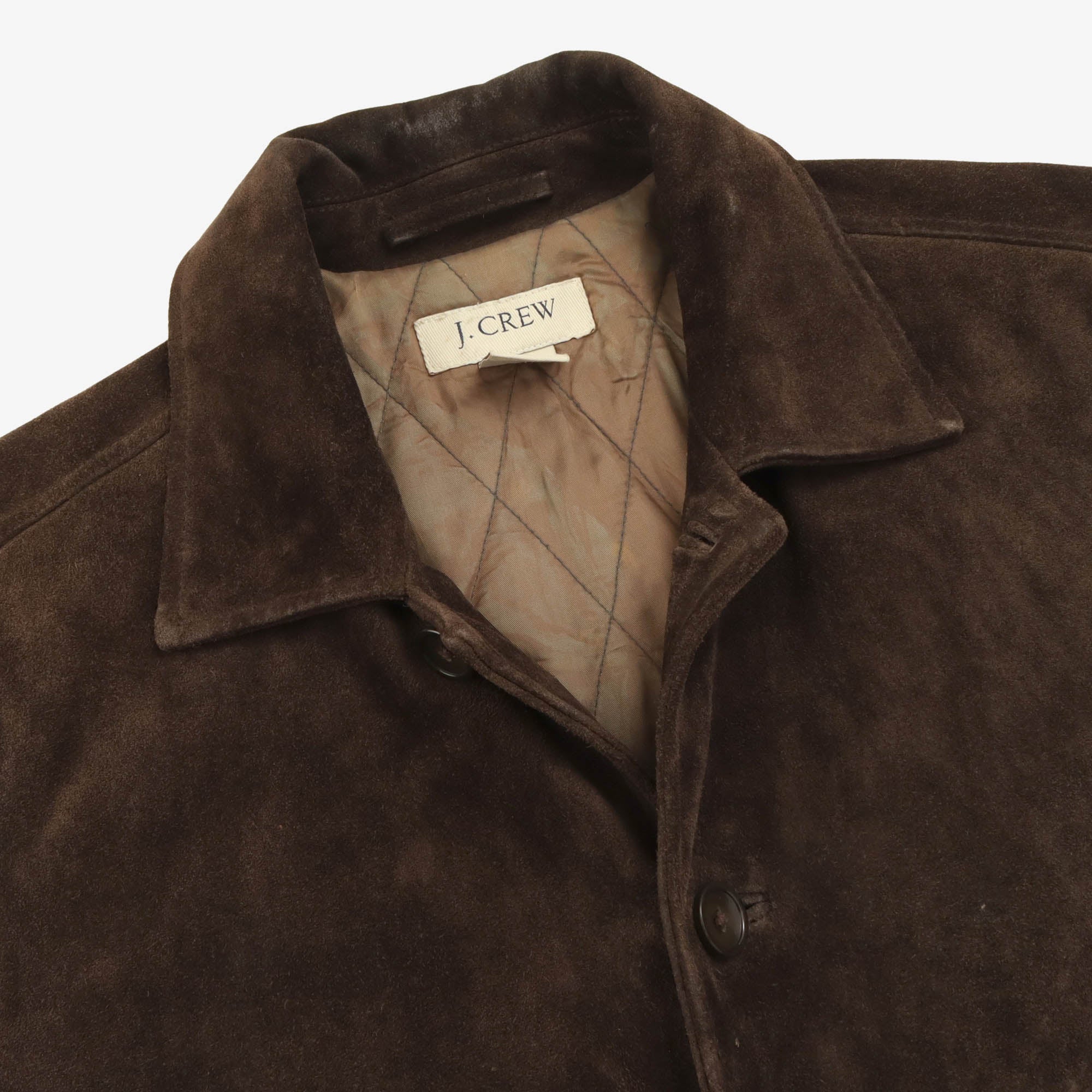 Vintage Suede Car Coat