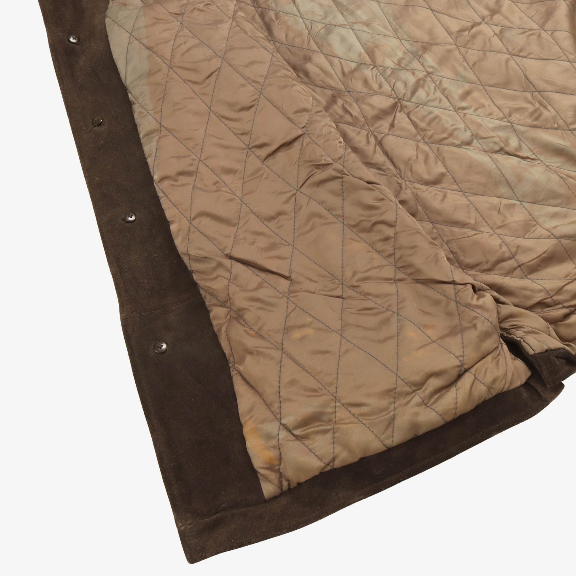 Vintage Suede Car Coat