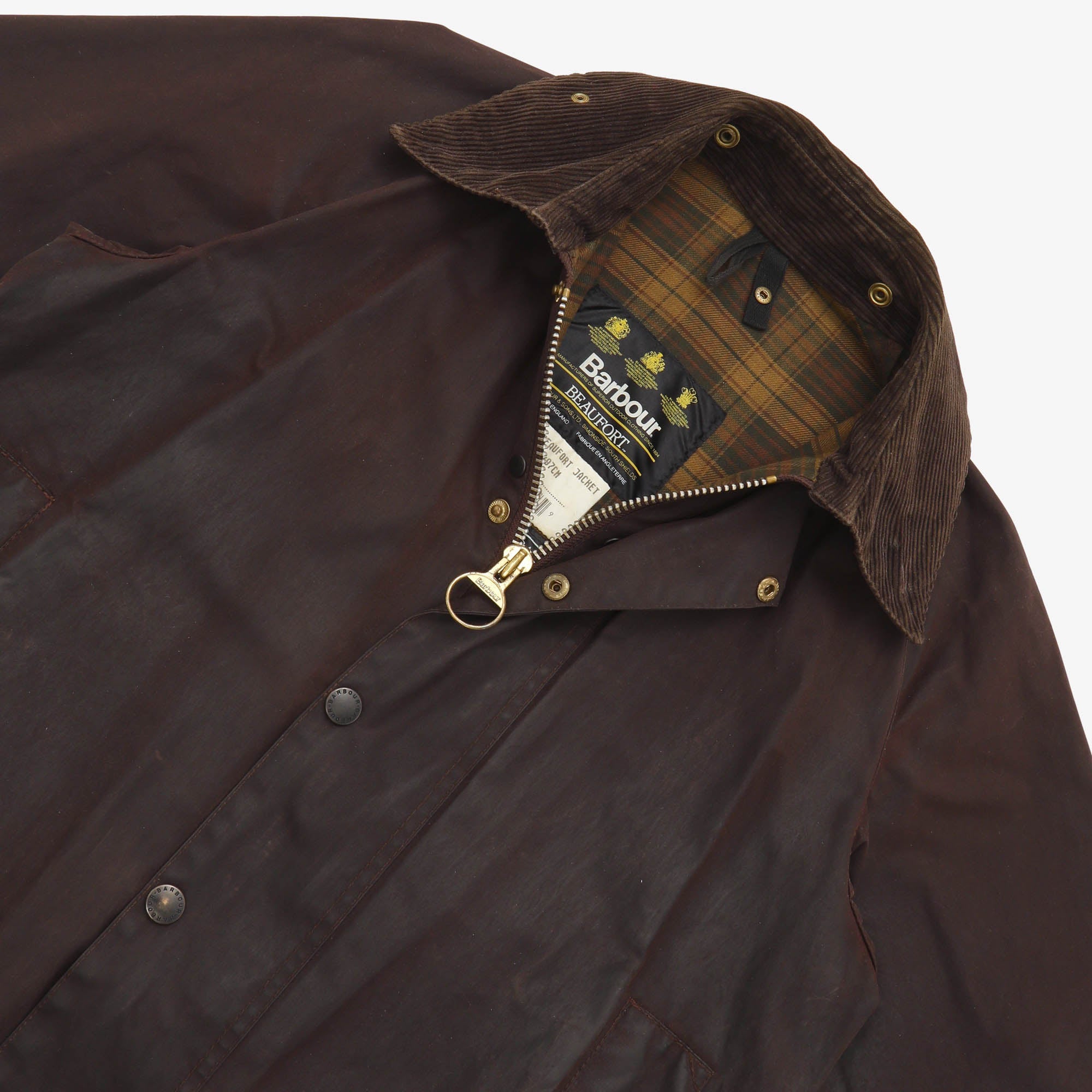 Vintage 90s Beaufort Wax Jacket