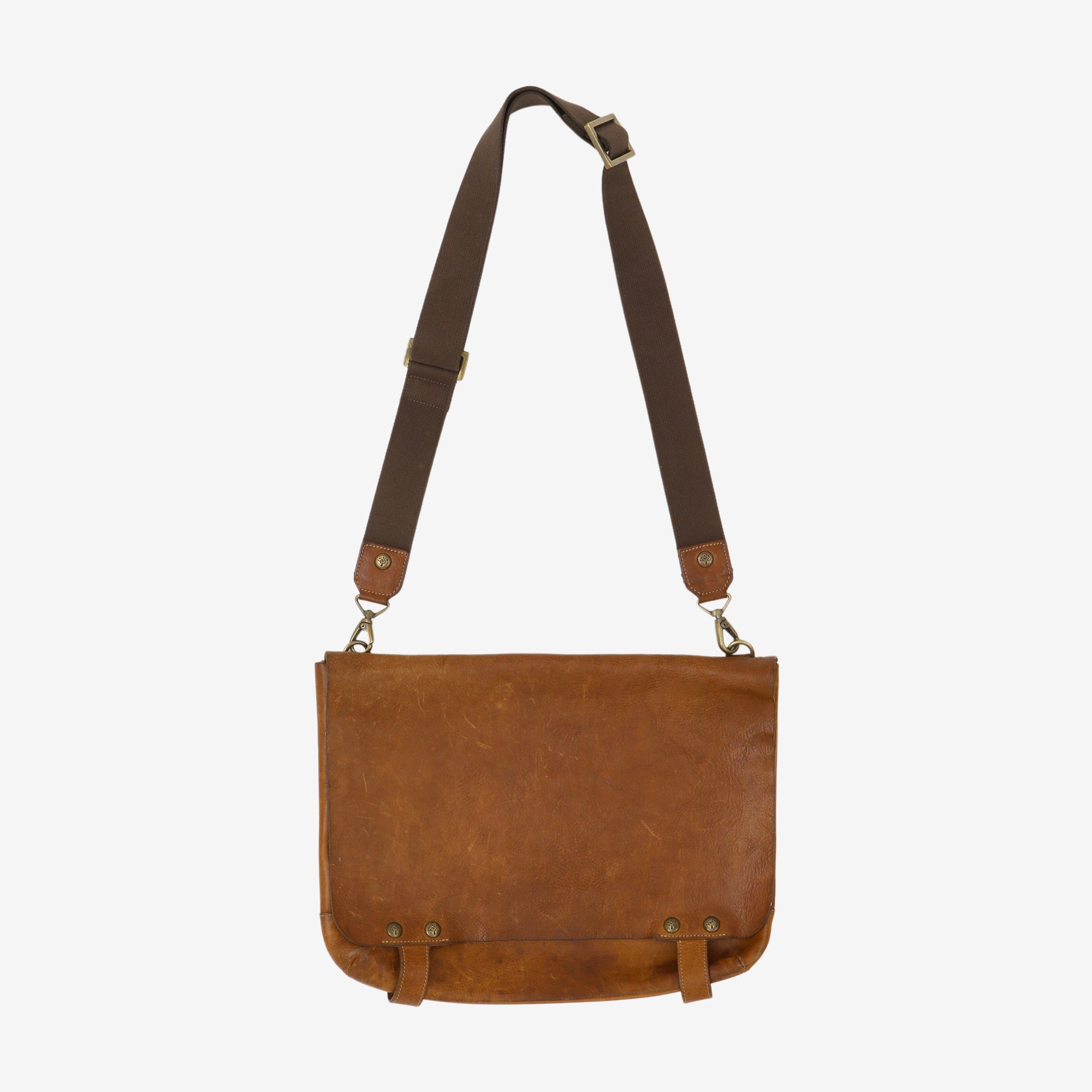 Leather Messenger Satchel