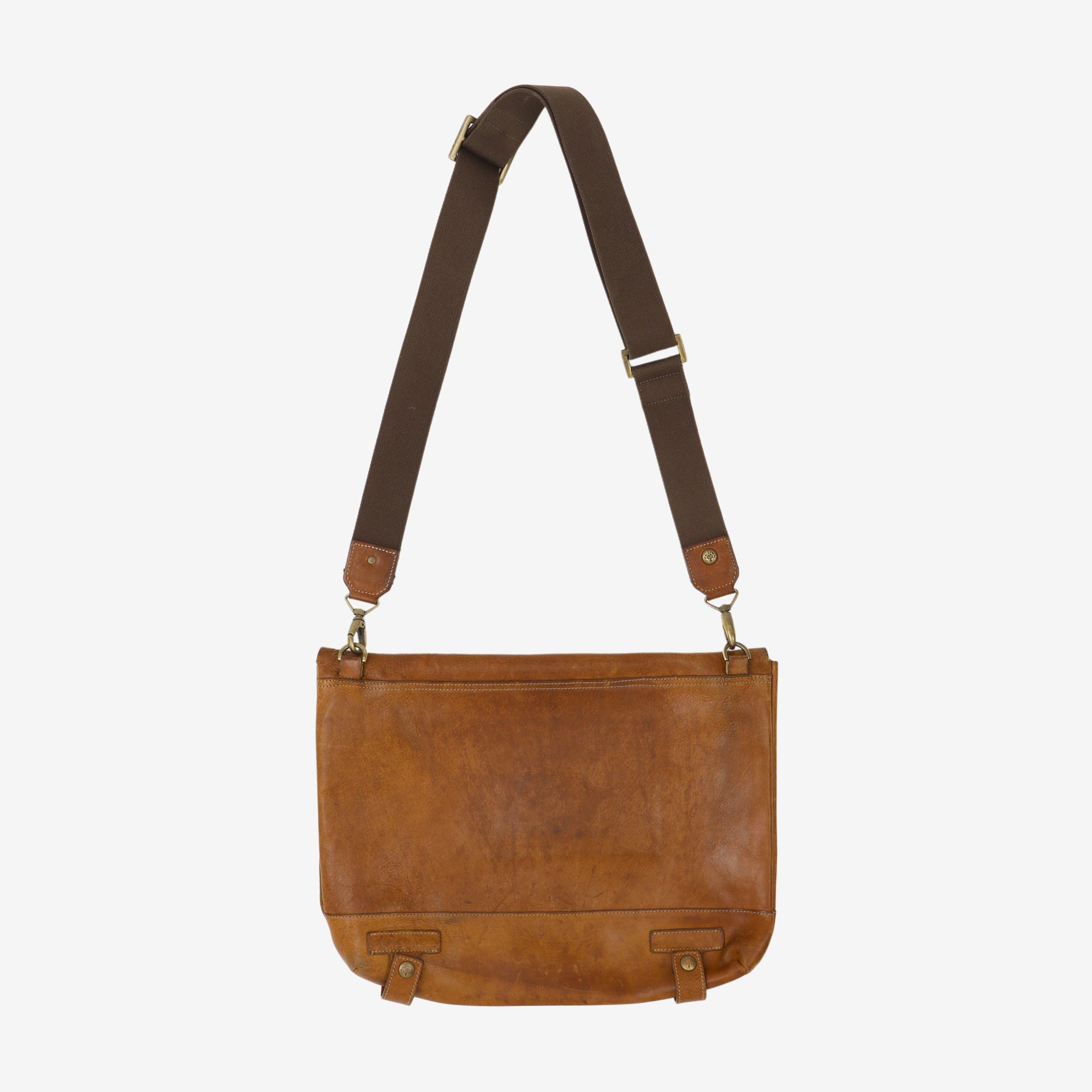 Leather Messenger Satchel