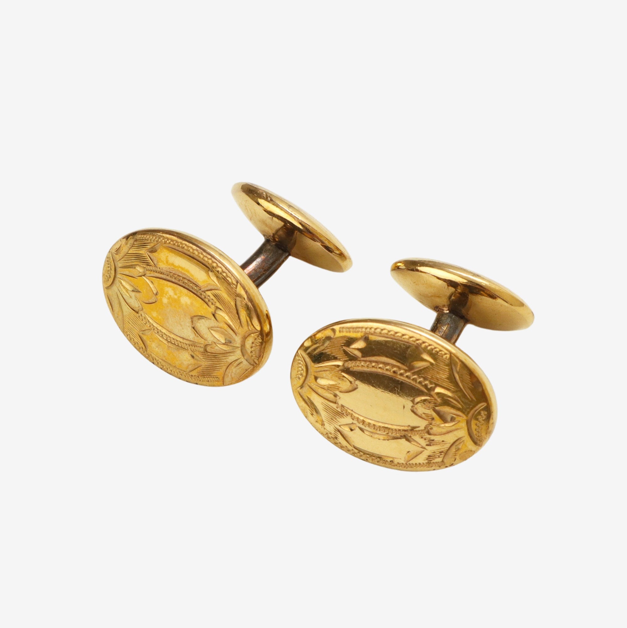 Gold Cufflinks