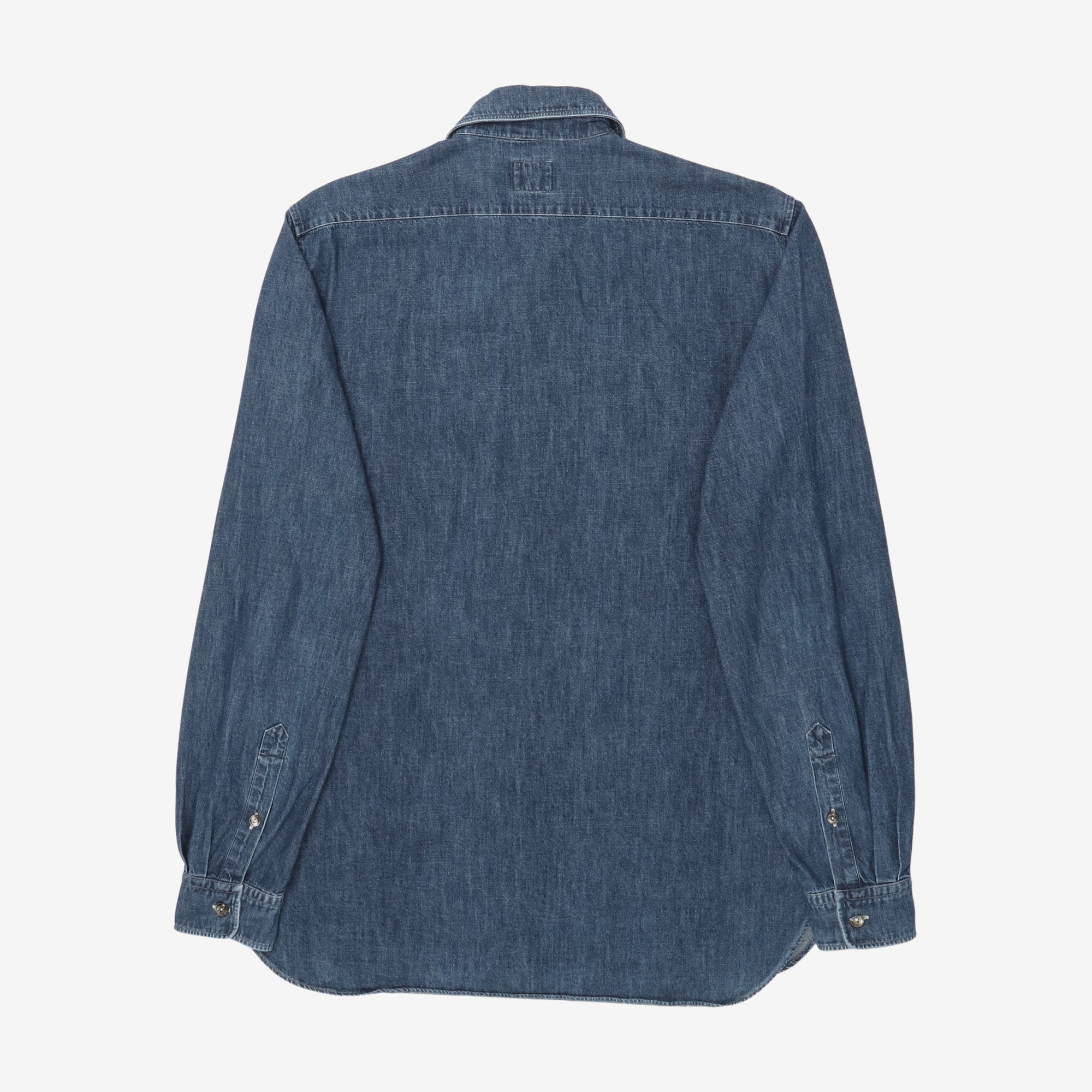 Denim Two Pocket Work Shirt