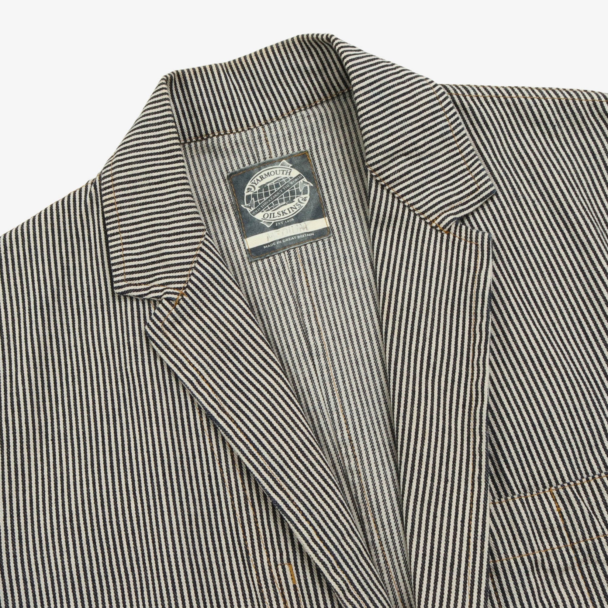 Hickory Stripe Engineer Jacket