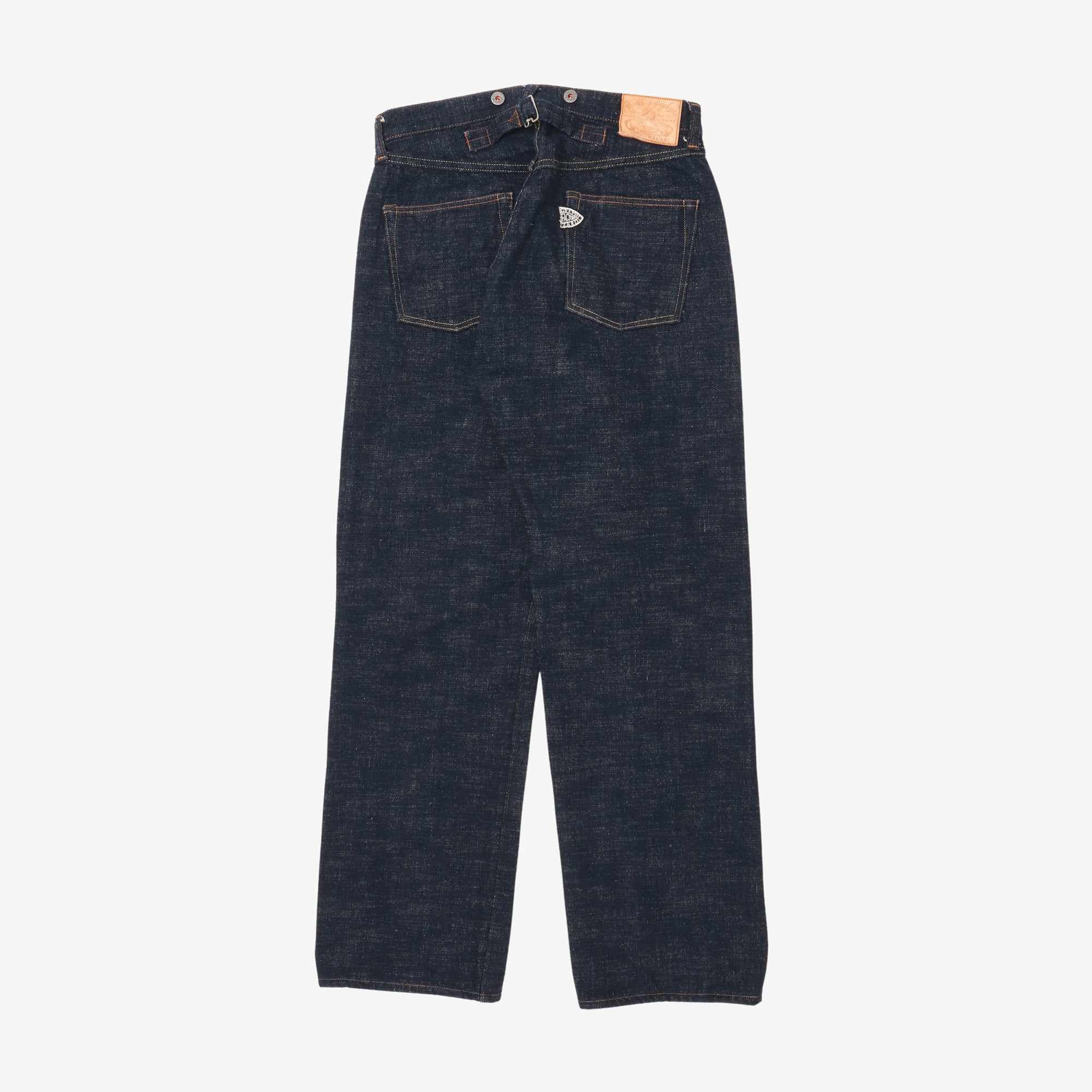 15oz Wide Straight Selvedge Denim (33W X 32L)