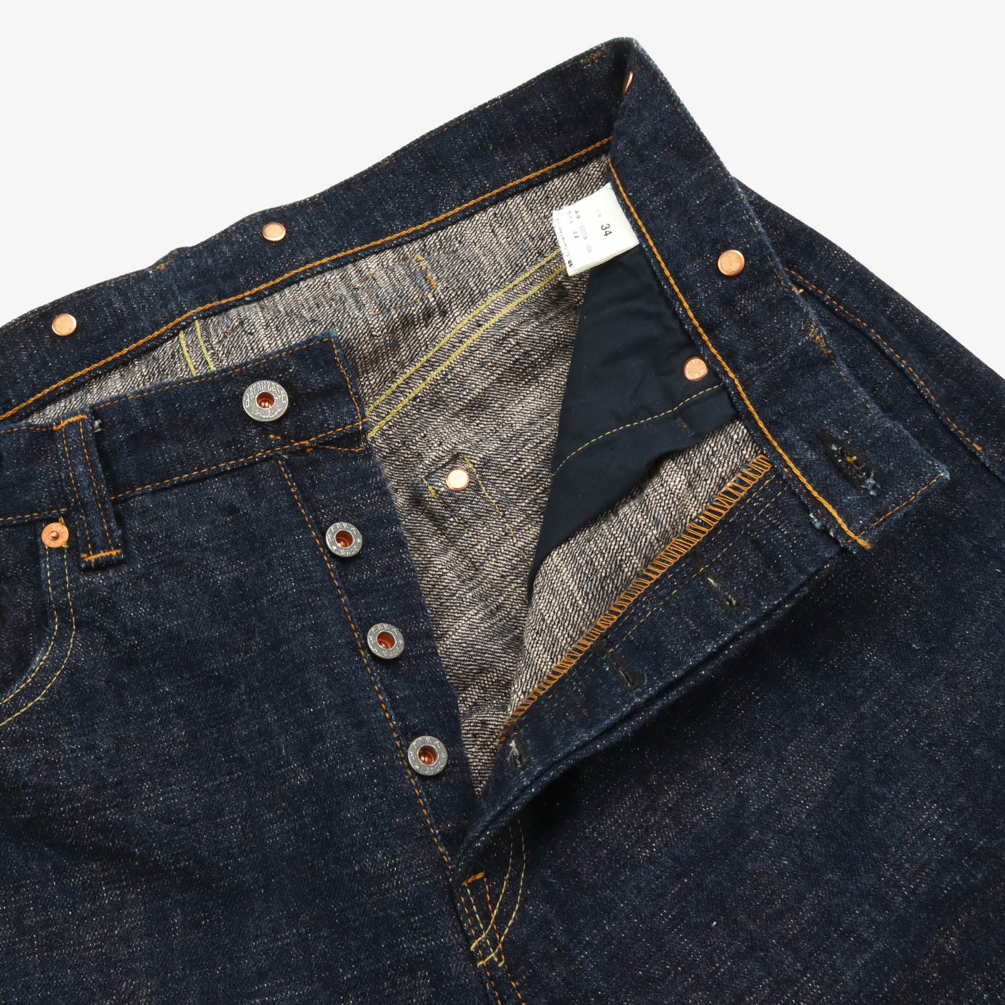 15oz Wide Straight Selvedge Denim (33W X 32L)