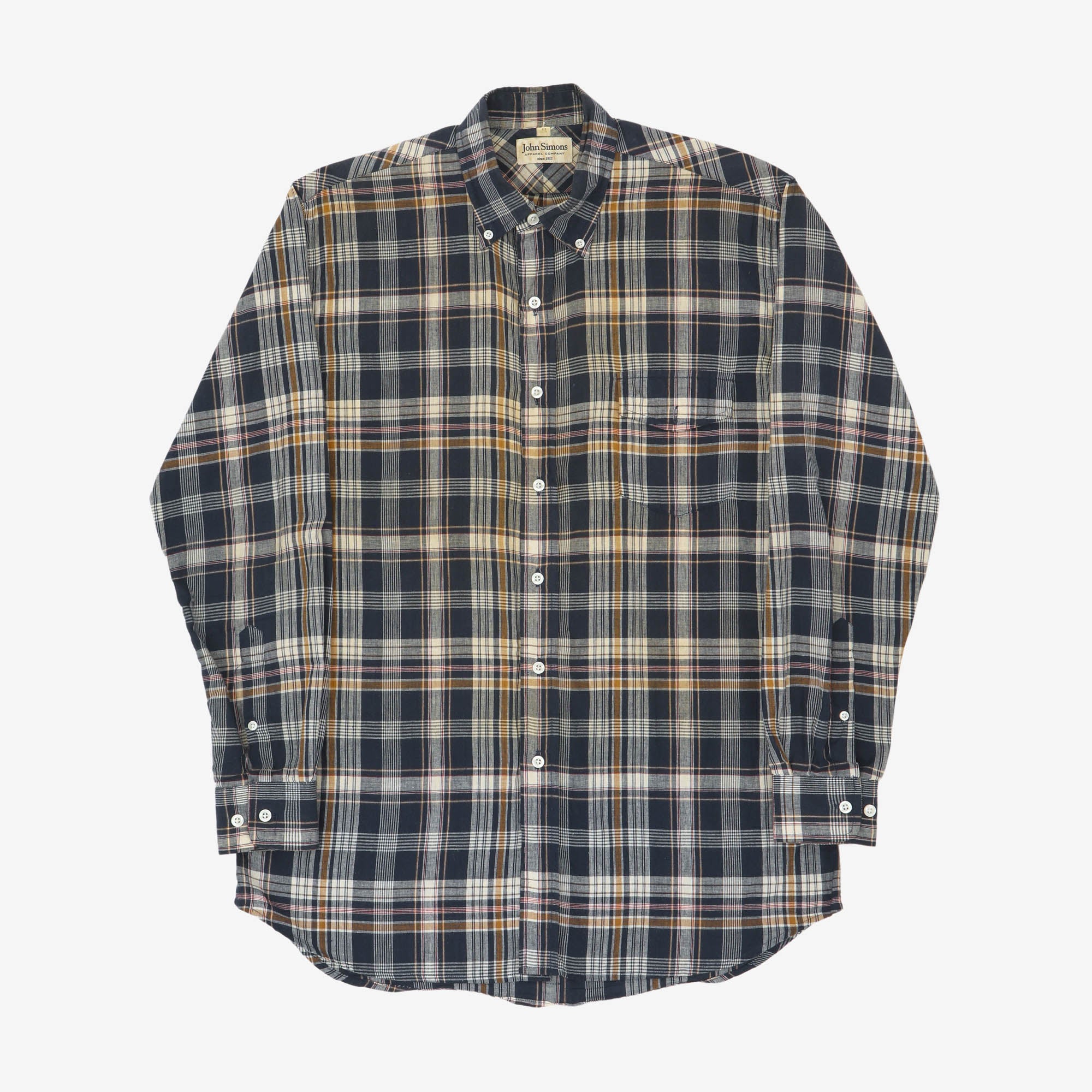 BD Madras Check Shirt