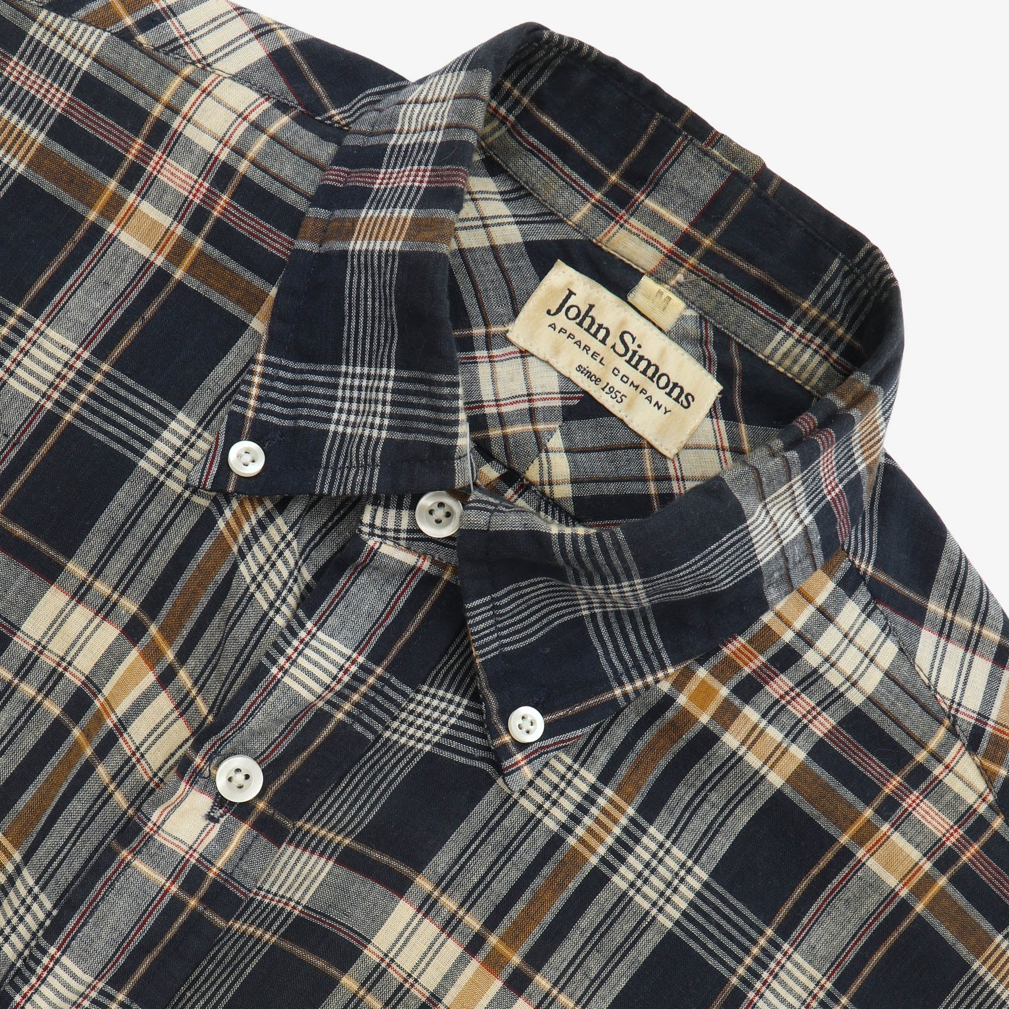 BD Madras Check Shirt