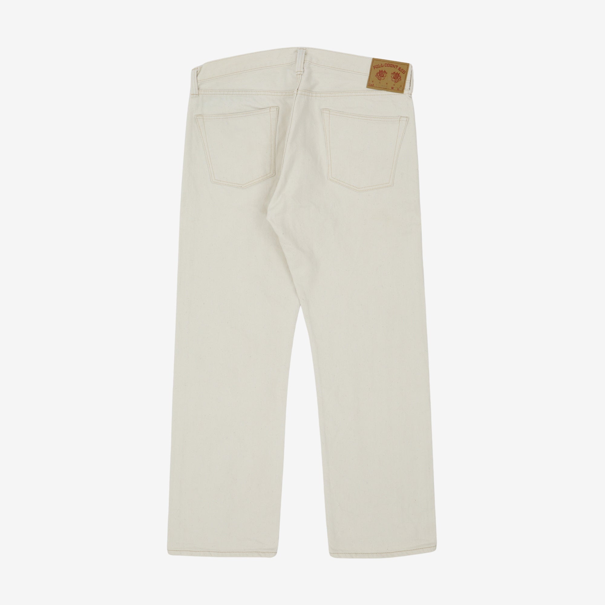 1108 13.8oz Regular Straight Jeans (38W X 29.5L)
