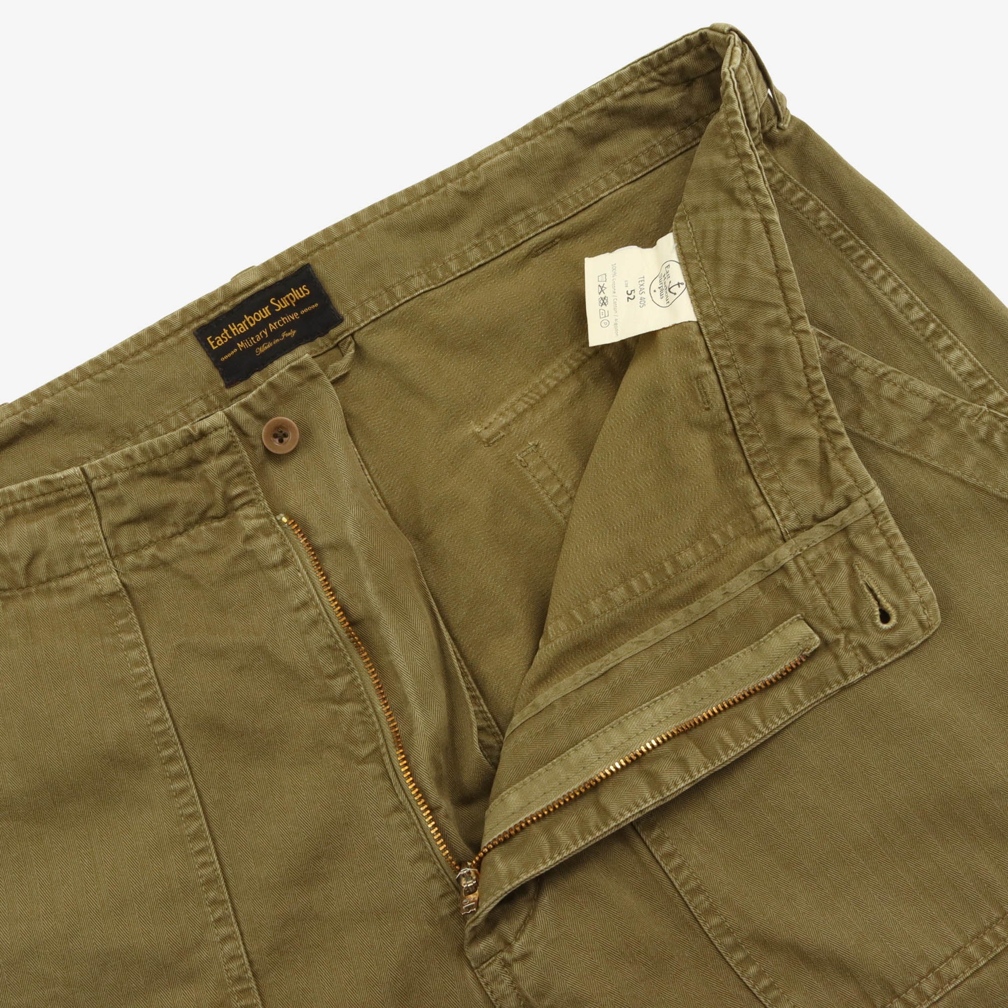 Texas 405 HBT Fatigue Pants (36W X 28.5)