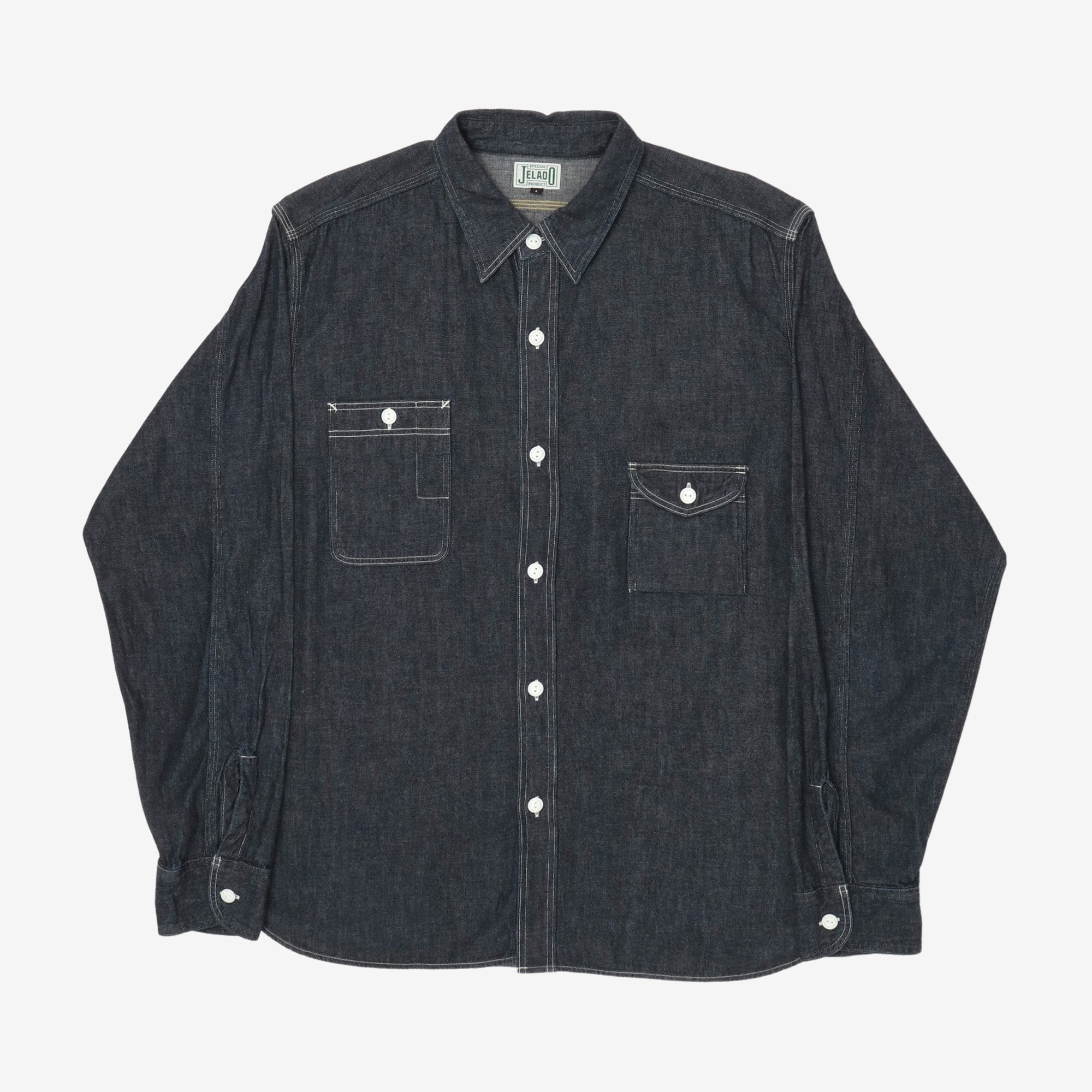Denim Smoker Shirt