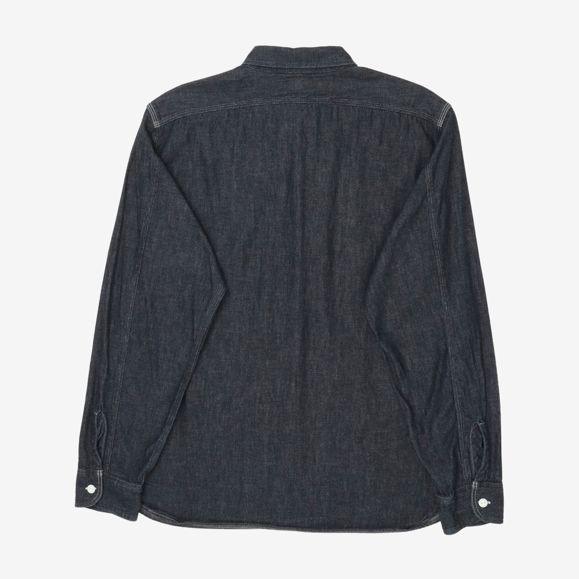 Denim Smoker Shirt