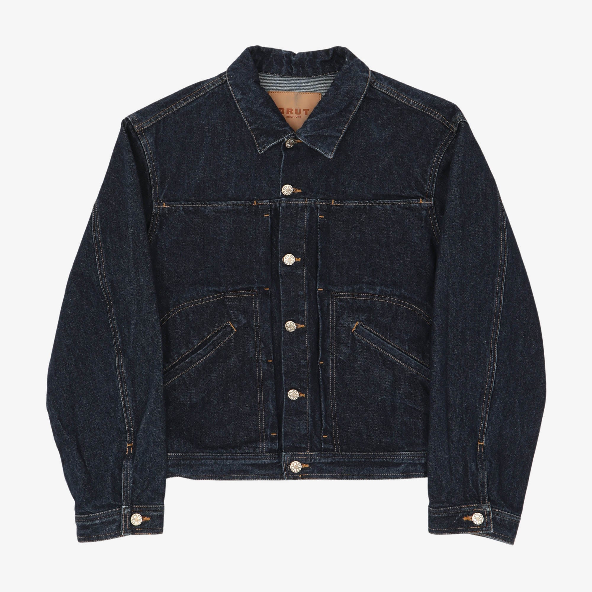 The Pleated Denim Jacket