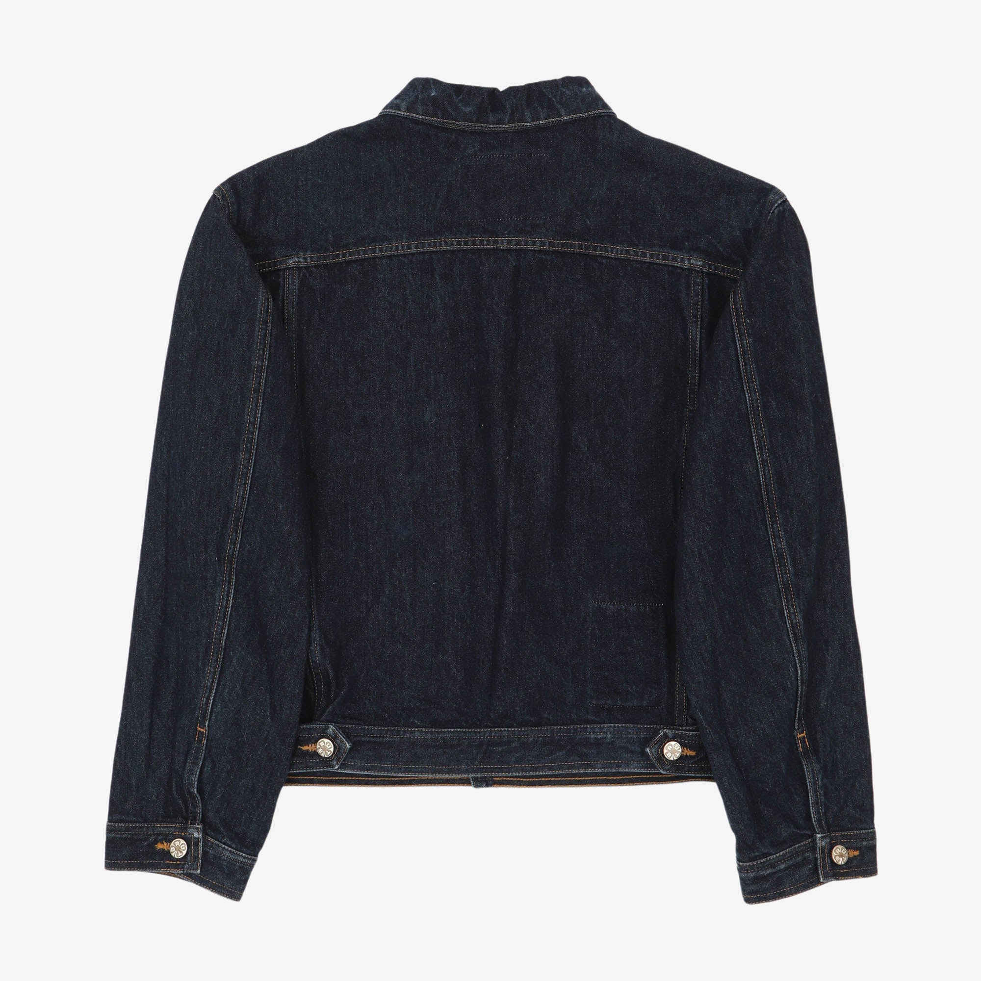 The Pleated Denim Jacket