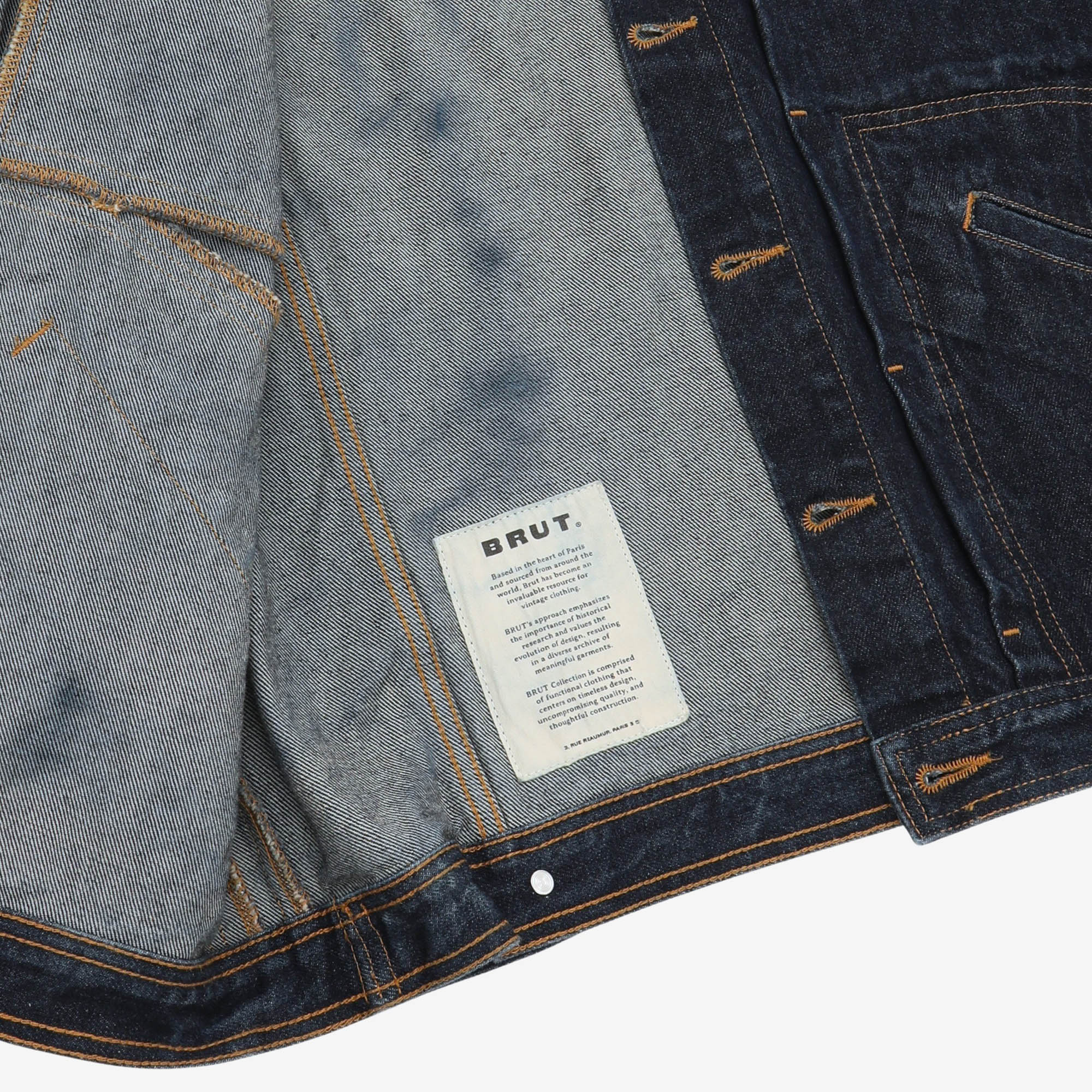 The Pleated Denim Jacket