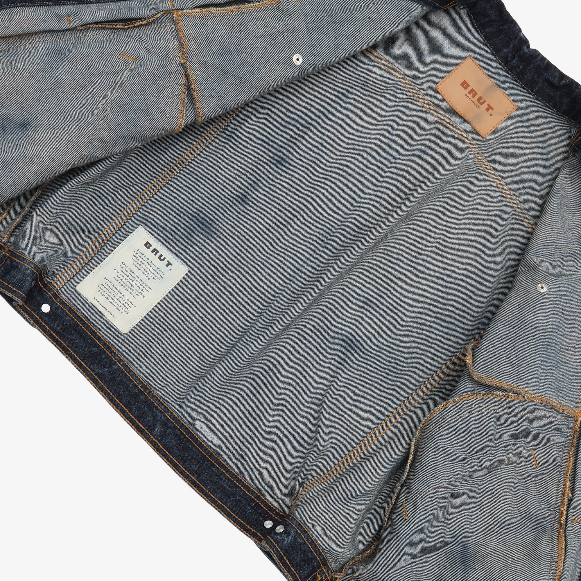 The Pleated Denim Jacket
